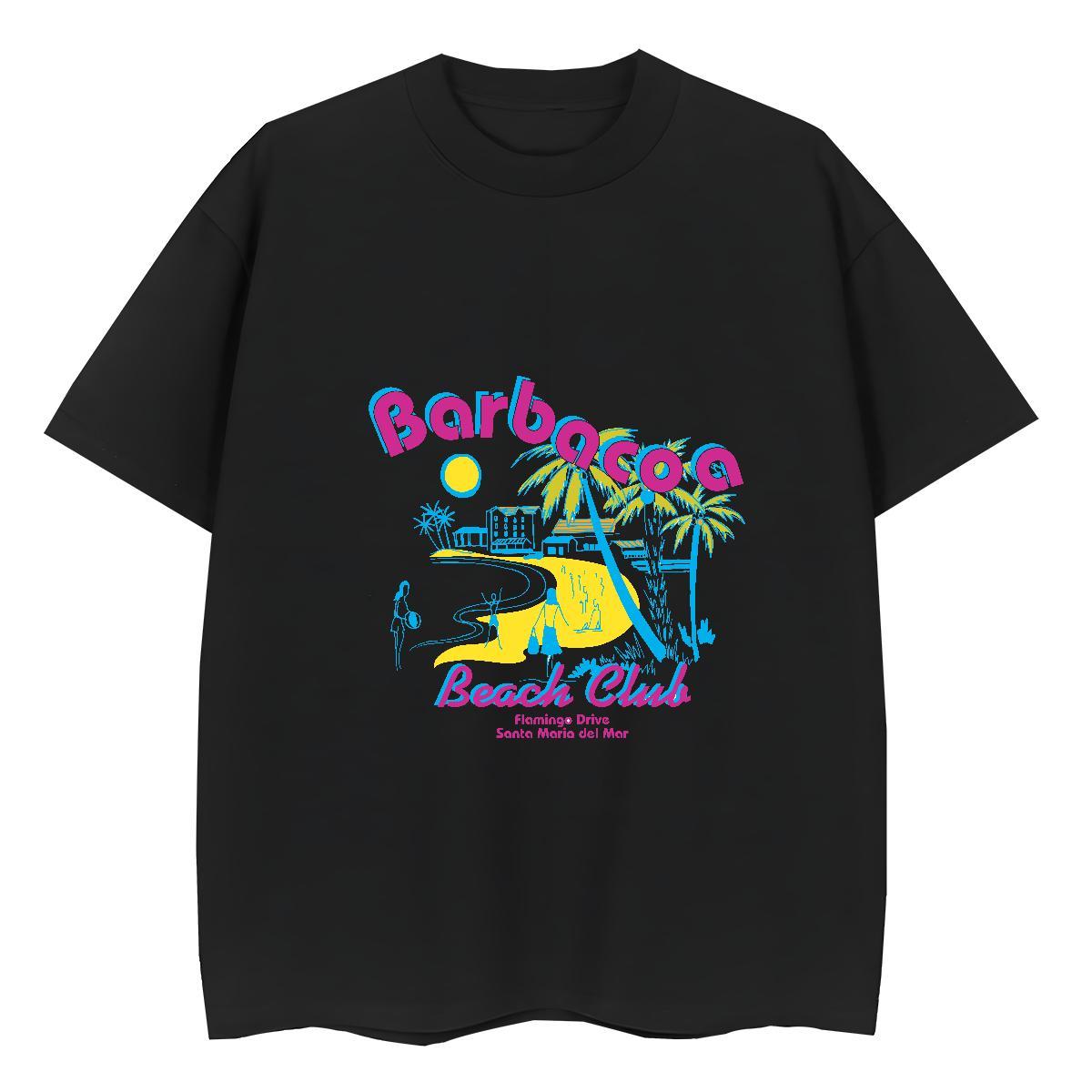 5A Unisex Tshirts 230g 100% Cotton tree Street T-Shirts for Women Breathable Soft Custom Cartoon Tees Shirts