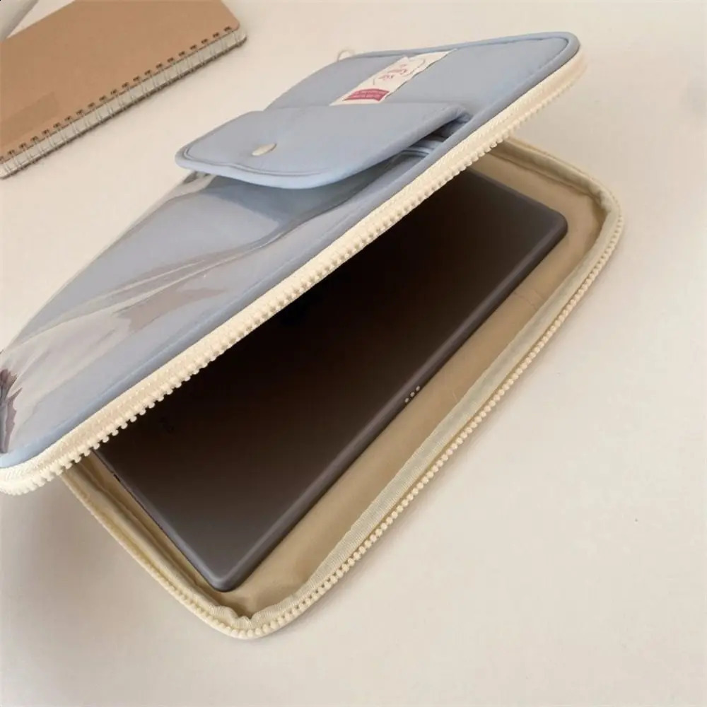 13 15 inch Laptop Sleeve Insert Pocket Nylon Notebook Storage Bag Large Capacity Shockproof Carrying Case for Air/Pro M2 M3 240905