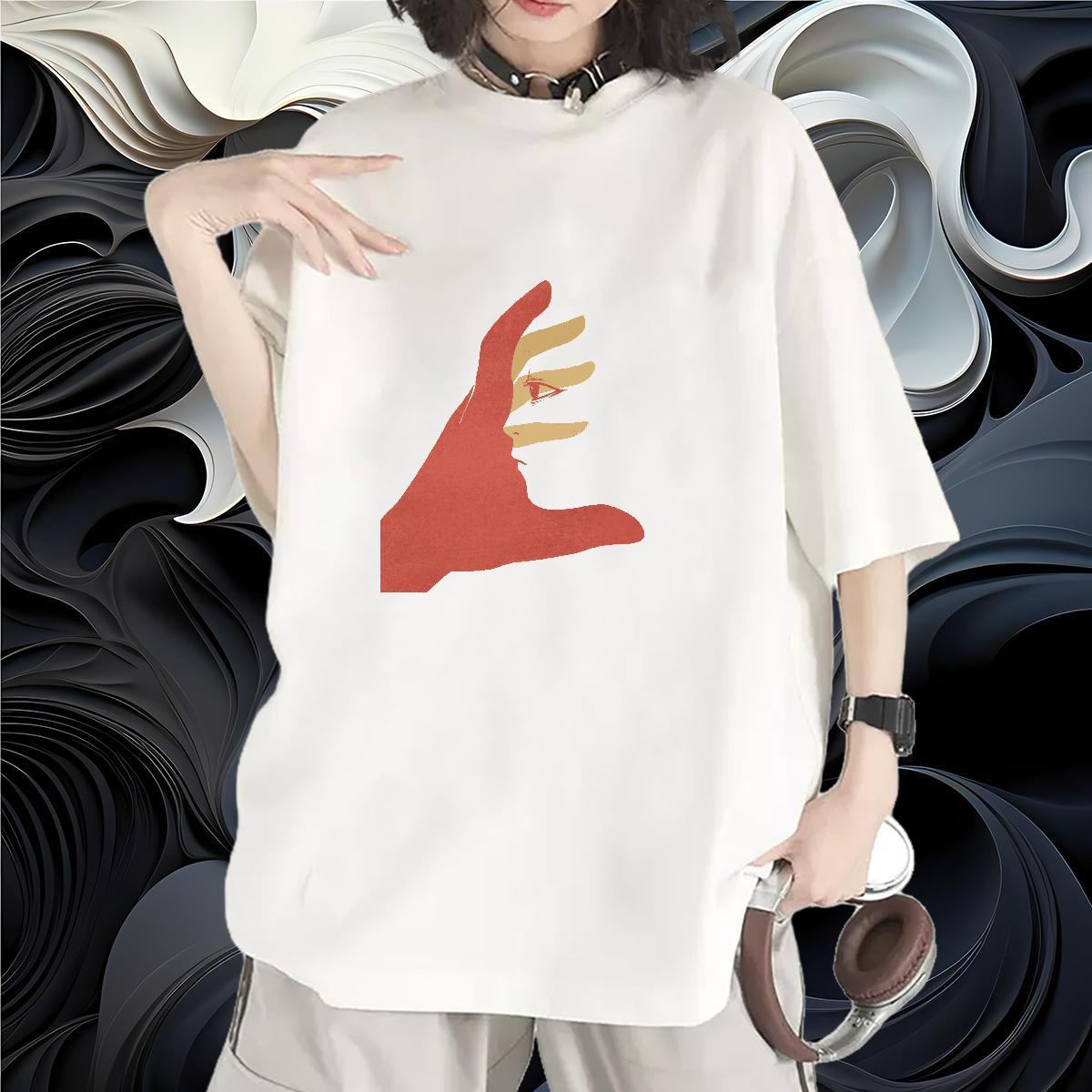 Brand Tshirt for Man Woman 100% Cotton 230g icon Casual Beach T-Shirts for Women Crew Neck Anime Oversized Top Shirts