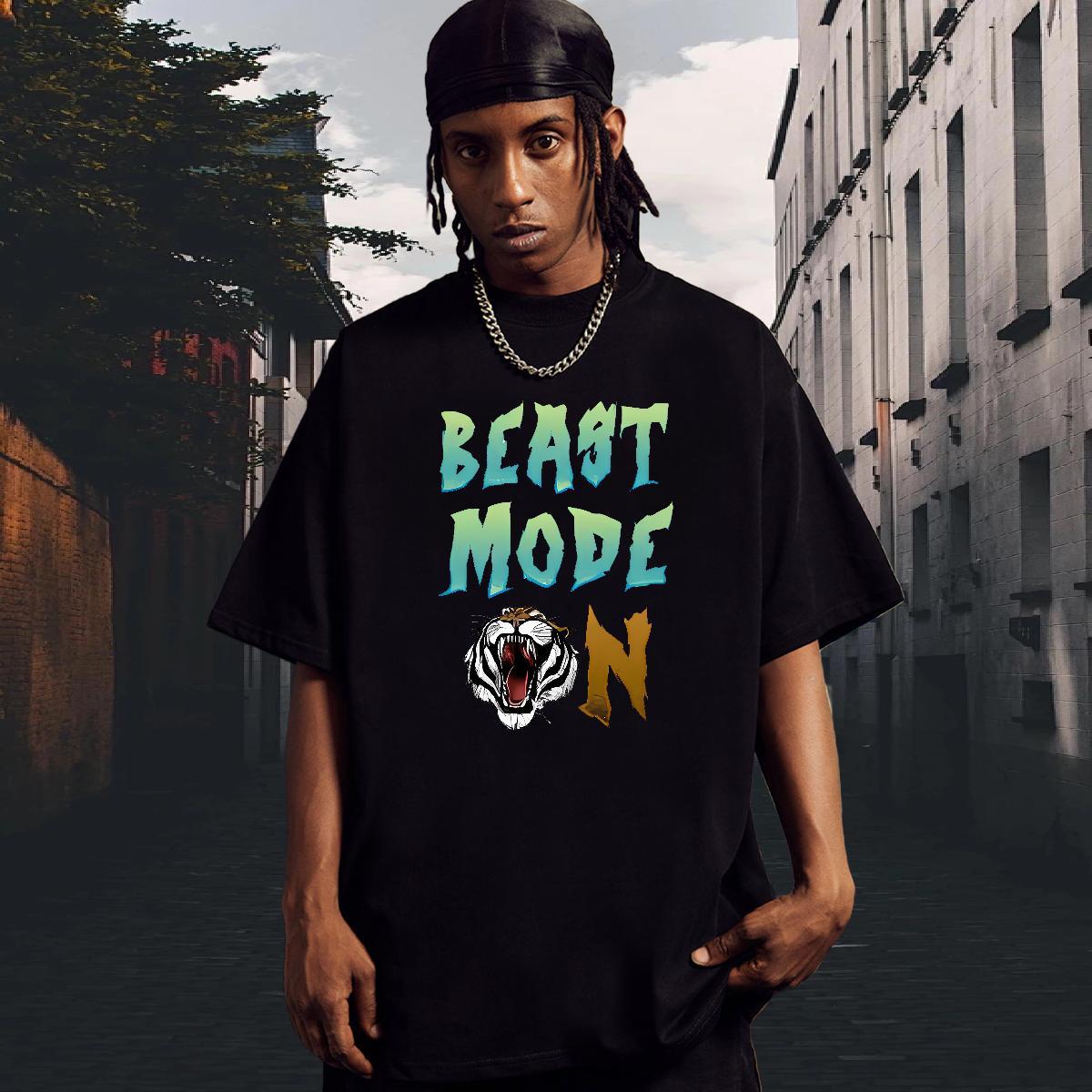 Loose Men T Shirts 230g Pure Cotton letter Outdoor Oversized Short Sleeve Soft Men Tshirts Fashion Casual Tops Tees