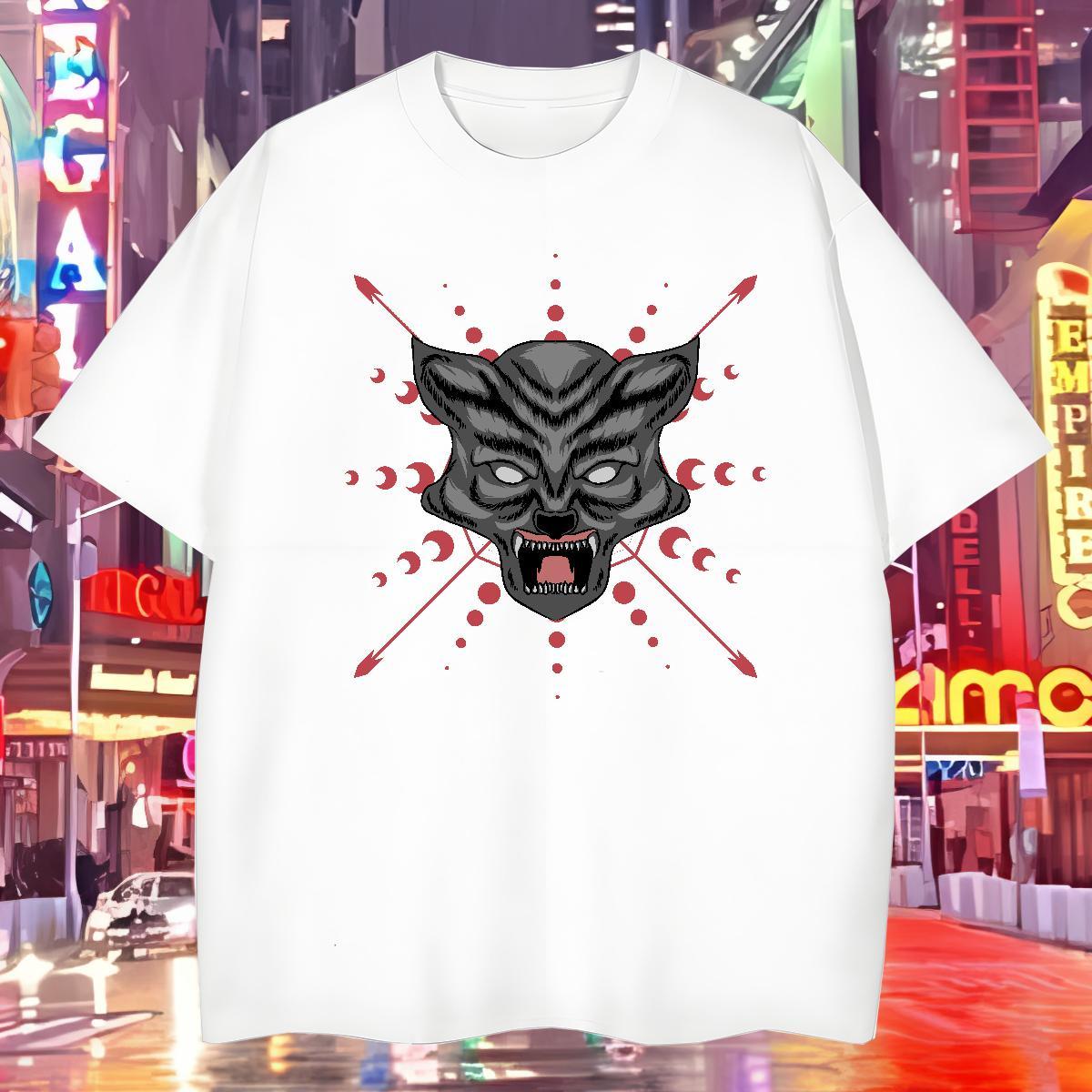 Free Shipping Men T Shirts 100% Cotton 230g ET Street Casual Graphic Short Sleeve Soft Couples T Shirts 2024 Summer Tees