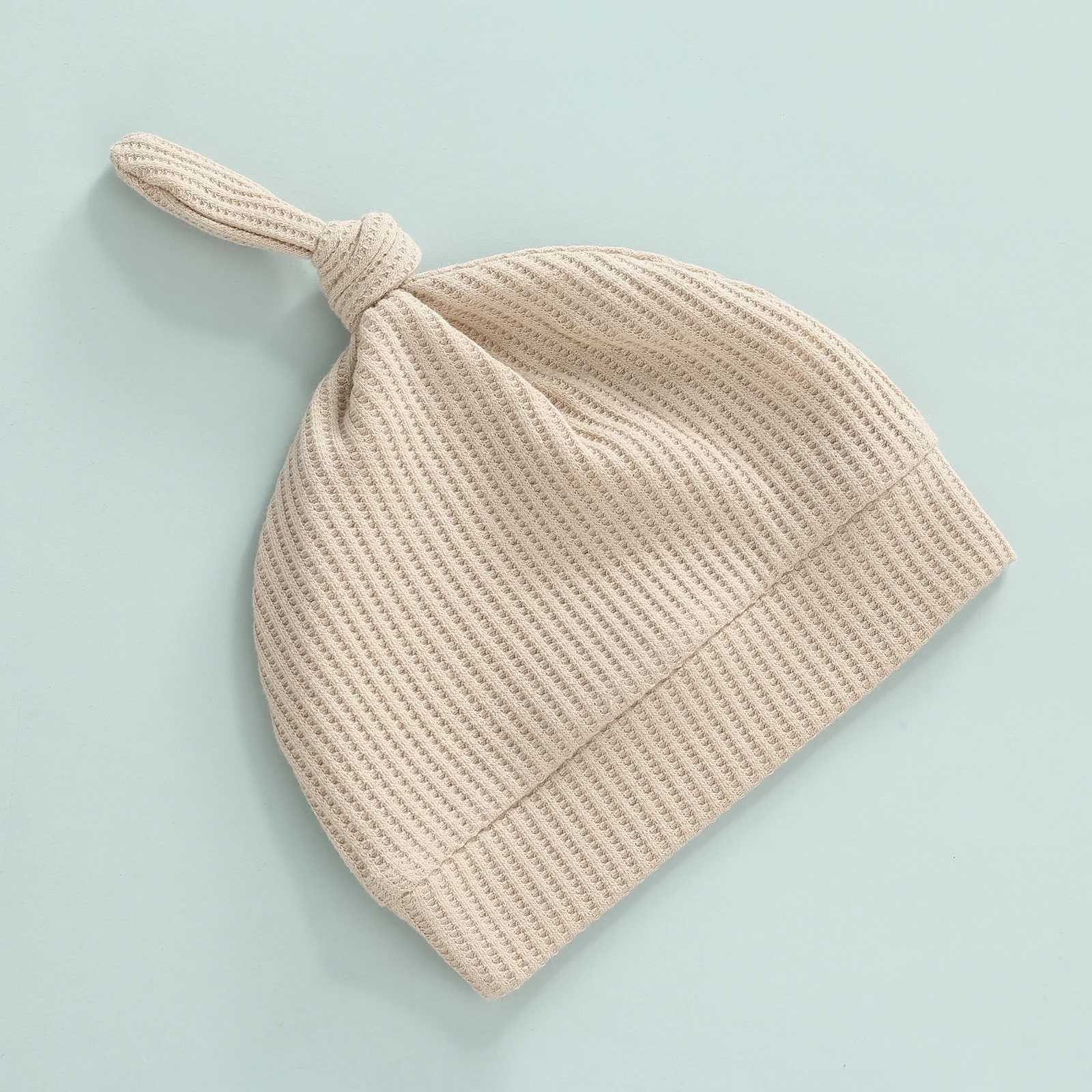 Newborn Boys Girls Baby Sleeping Bag With Hat Solid Cotton Swaddle Wrap Envelope Infant Kids Receiving Blanket Bedding Clothes M240824