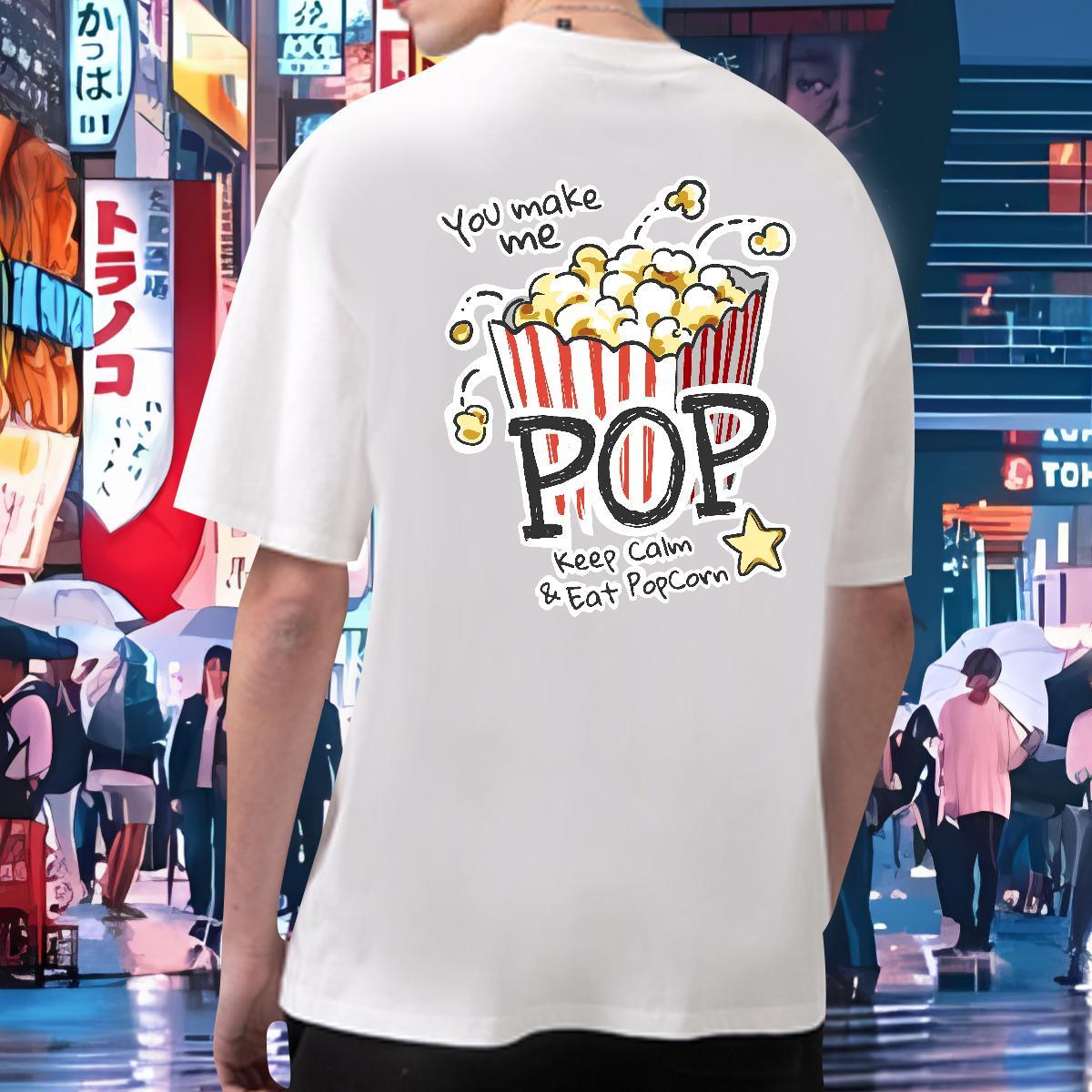 Popular T-Shirts 230g 100% Cotton letter Street Wear Skull Short Sleeve O-Neck Men Tshirts Fashion Casual Clothings