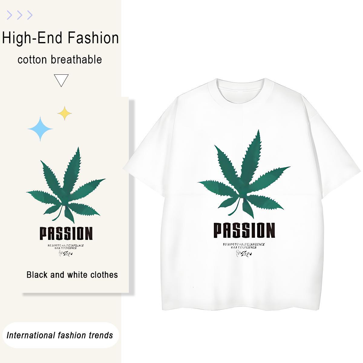 Fashion Designer Tshirt for Man Woman tree Daily Wear 230g 100% Cotton Top Tees Round Neck Short Sleeve Loose T shirt Plus Size Custom