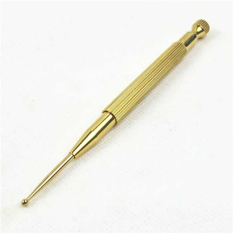 Facial Reflexology Massage Tool Retractable Acupuncture Pen Double Headed Spring Ear Care Tool Point Probe Pen Massager for Face CL240824