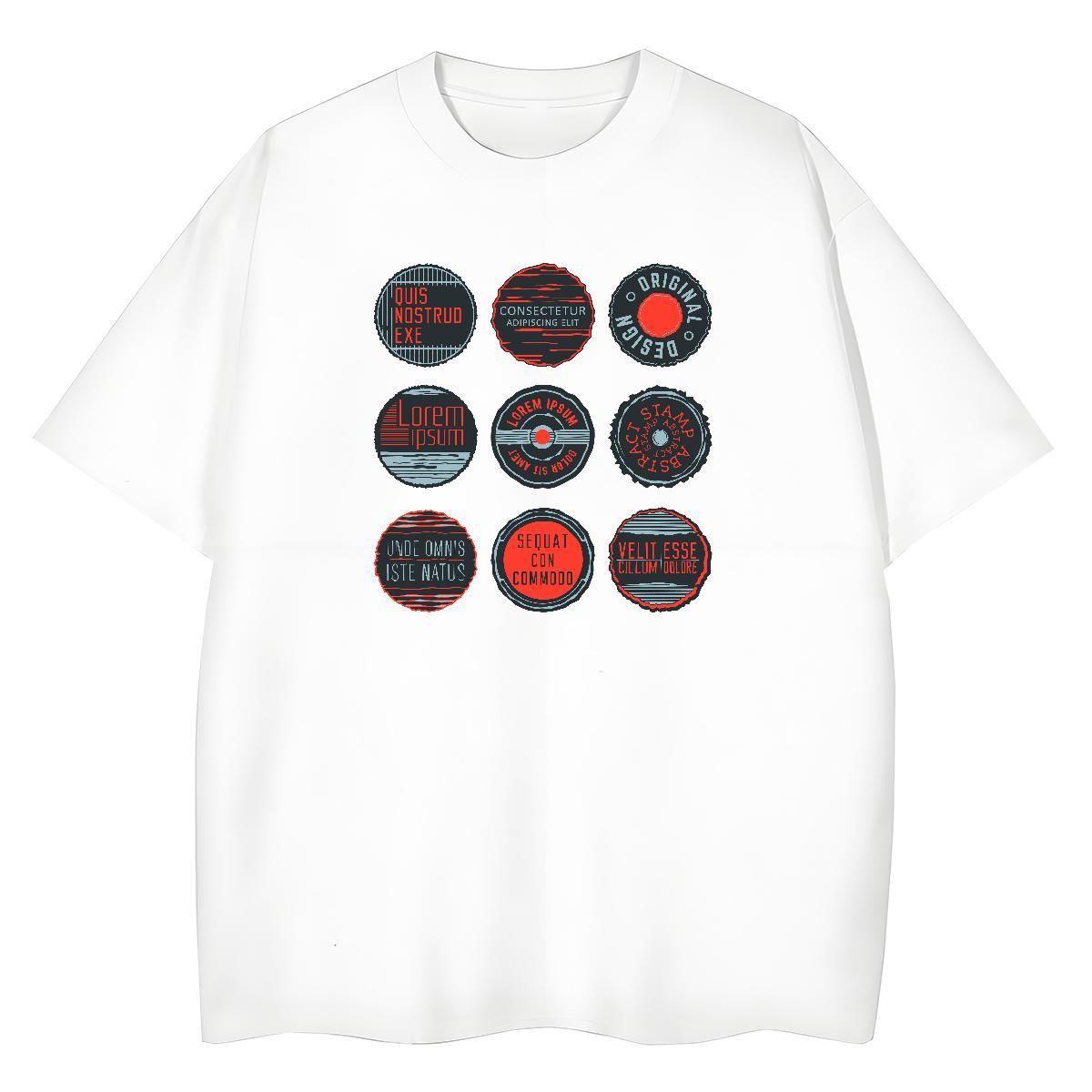 Soft Tshirt for Man Woman 100% Cotton 230g letter Sports Casual T-Shirts Short Sleeve O-Neck Plus Size Custom Wear
