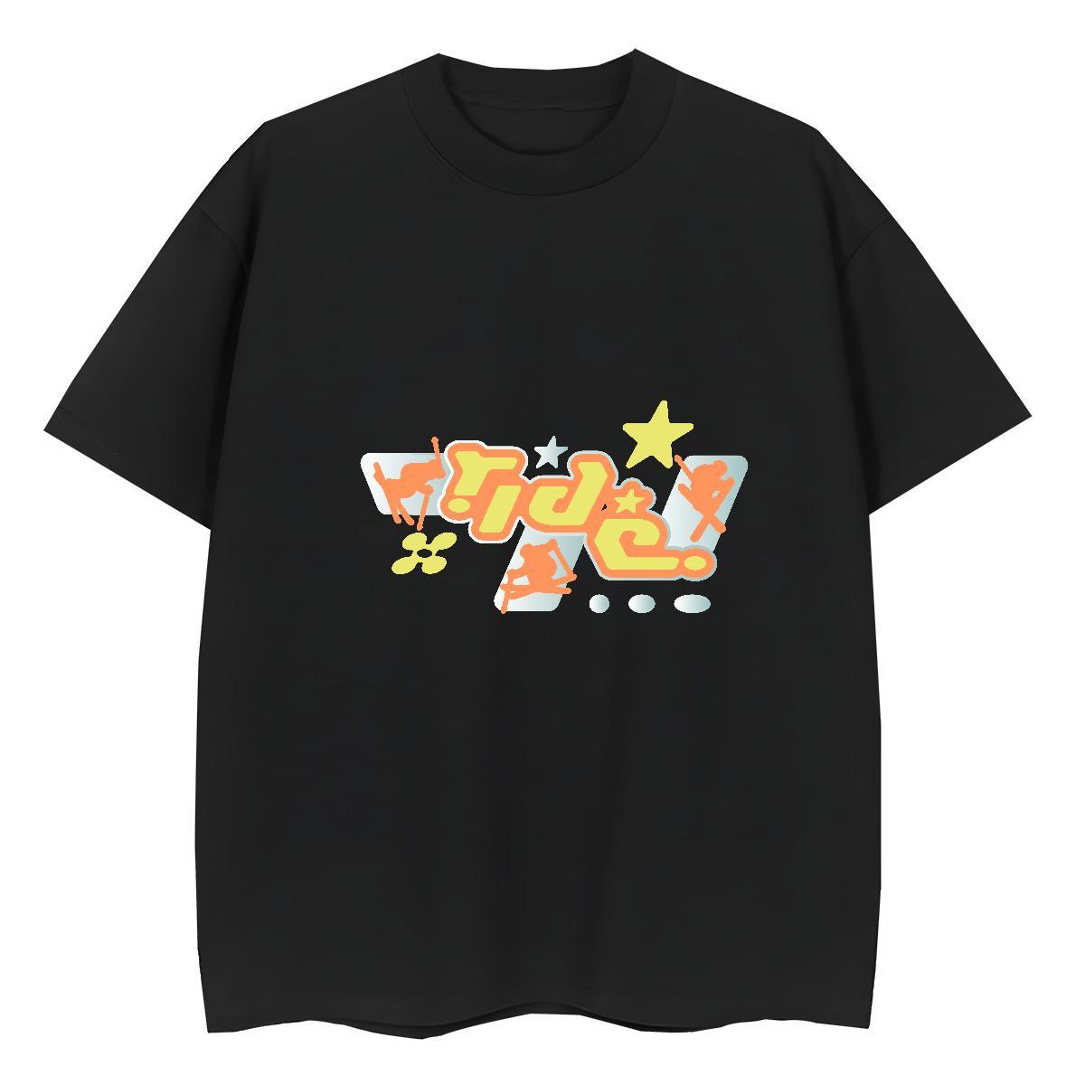 Free Shipping Lady T shirt 230g Pure Cotton letter Street Wear Womens T Shirts Crew Neck Breathable Plus Size Custom Tees