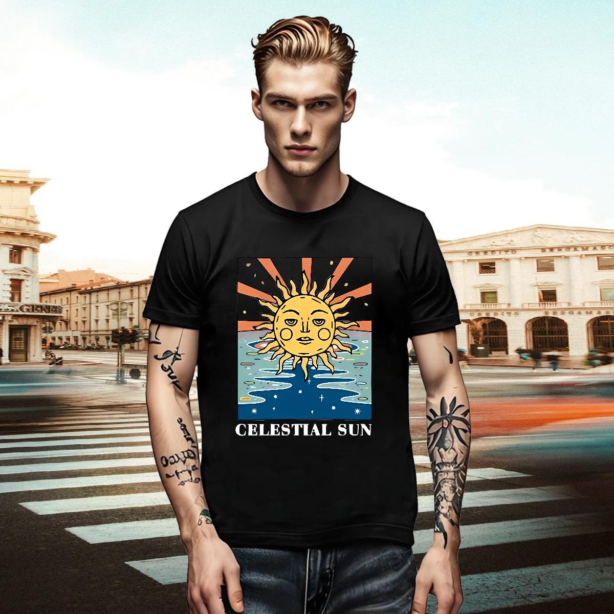 Casual New Tshirt for Man Woman sea Hip Hop 100% Cotton 230g Tops Tees Breathable Crew Neck Unisex Man T Shirts Custom Printing