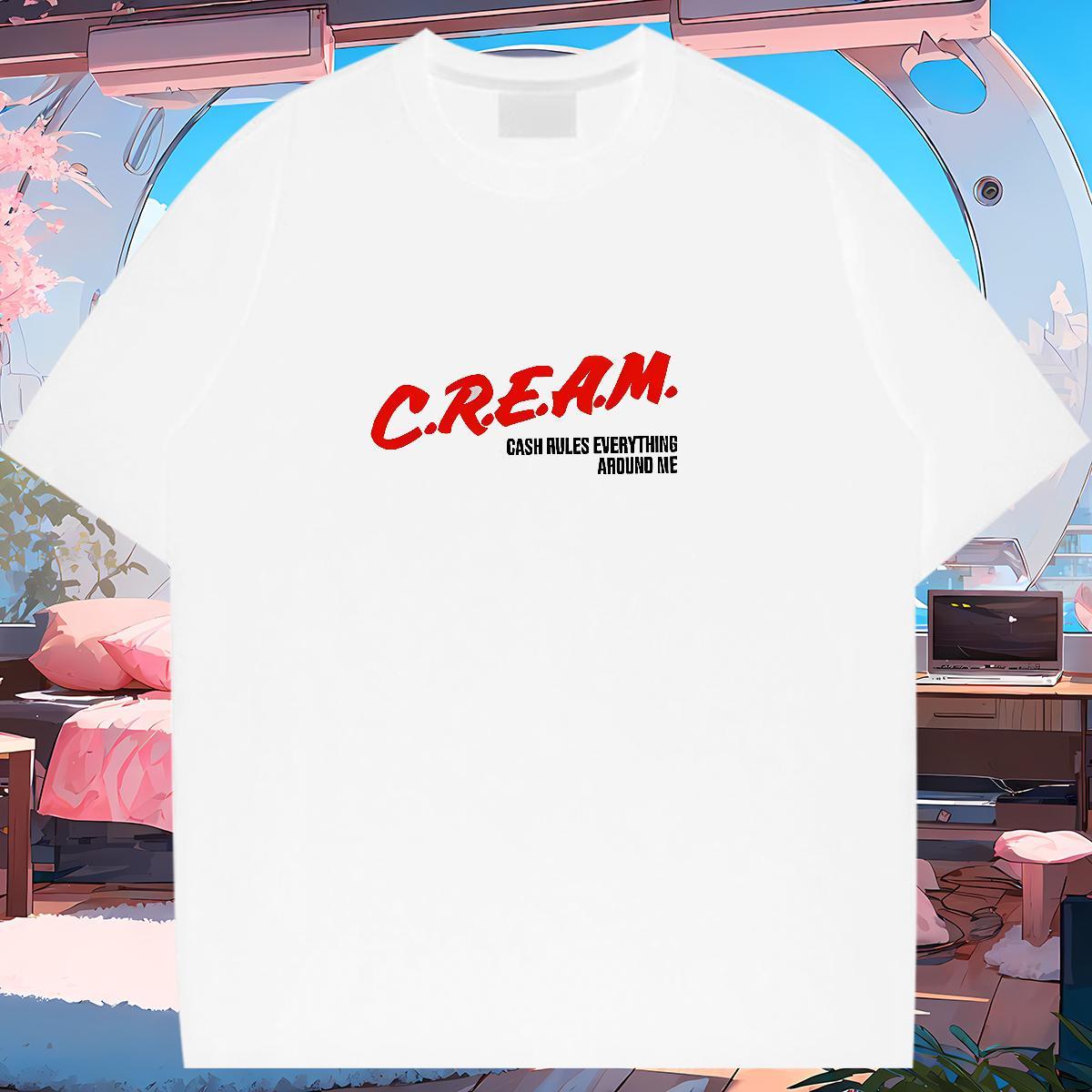 Popular Lady T shirt 230g 100% Cotton letter Sports Casual Womens T Shirts Breathable Short Sleeve Graphic Clothings