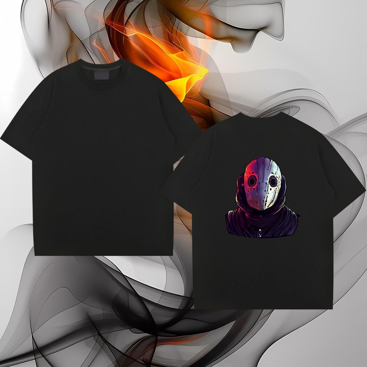 Popular T Shirts Men 230g Pure Cotton ET Casual DIY Anime Breathable Men Tops Tees Free Shipping Wear