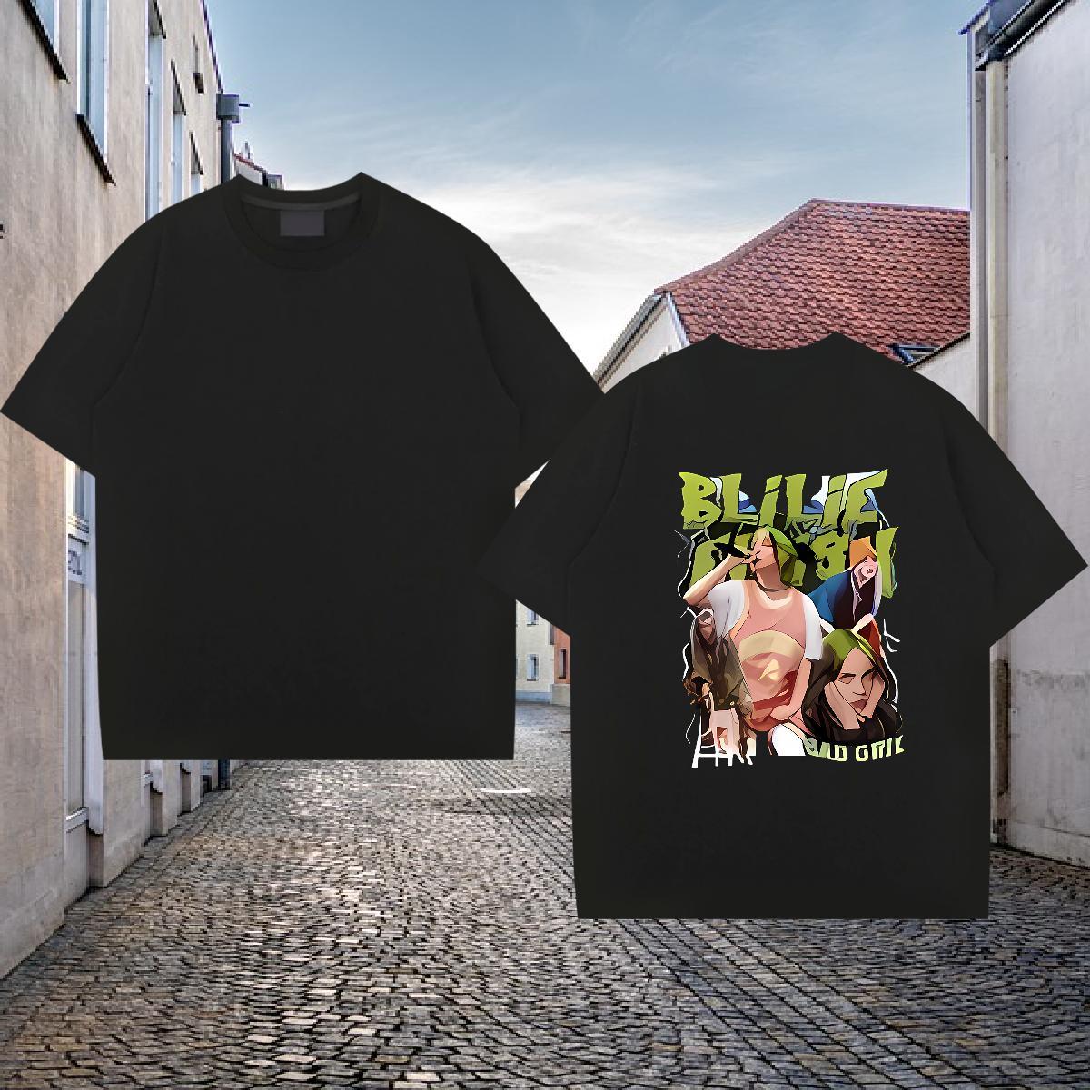 High Quality T shirt 100% Cotton 230g person Daily Wear DIY Printed O-Neck Short Sleeve Tshirts Classic Clothings