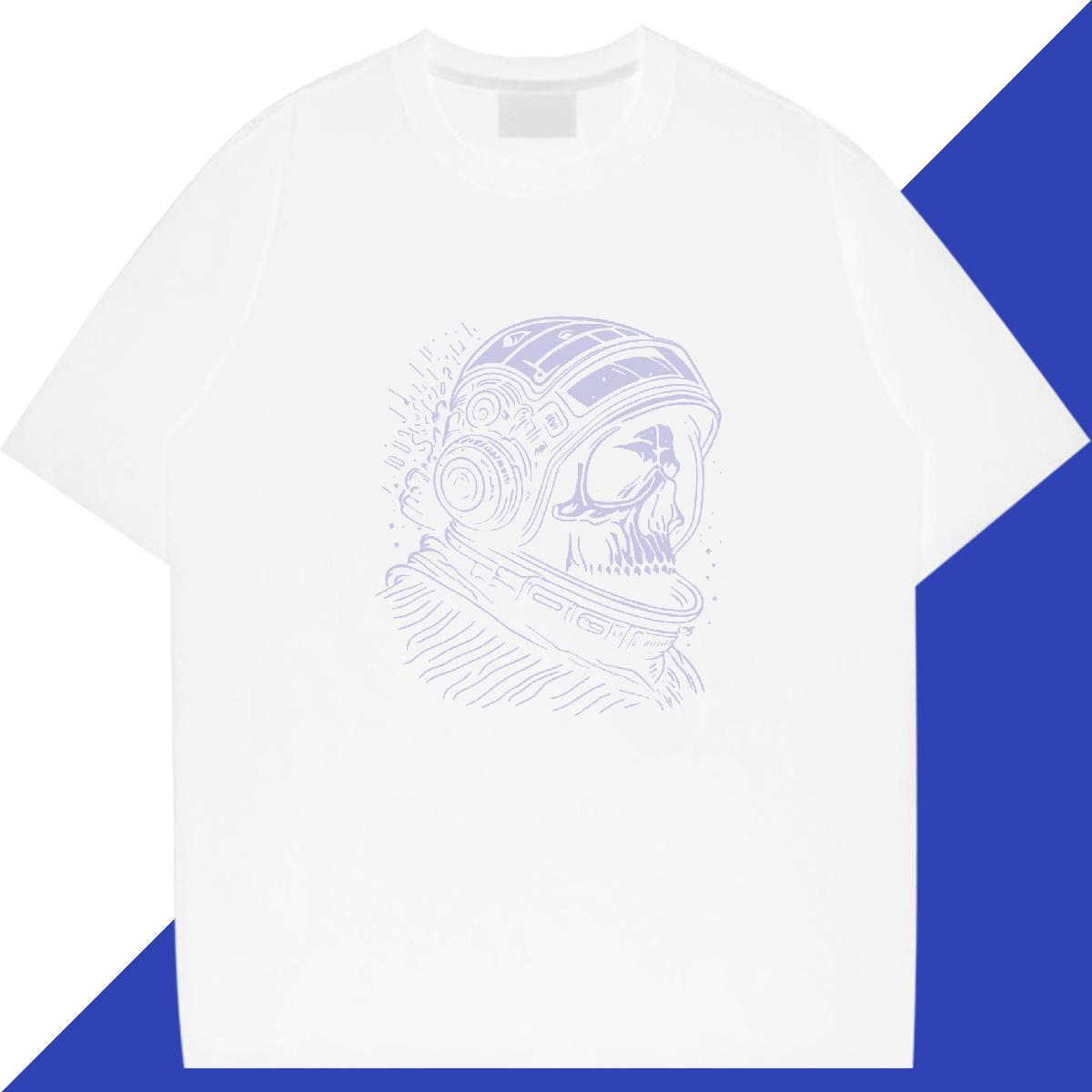 Soft Woman Tshirt 230g Pure Cotton universe Street Wear T shirt Breathable Soft Graphic Clothes Shirt