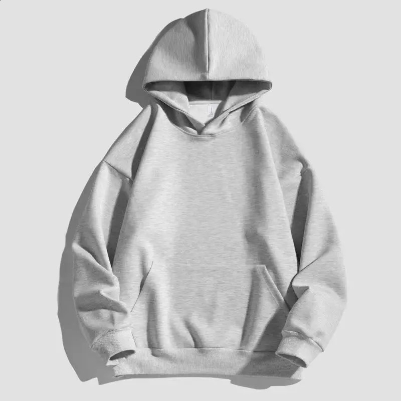 Y2K Solid Color Hoodies Outdoor Street Mens Womens Fashion Oversize Retro Casual Cotton Hooded hoodie the four seasons 240824