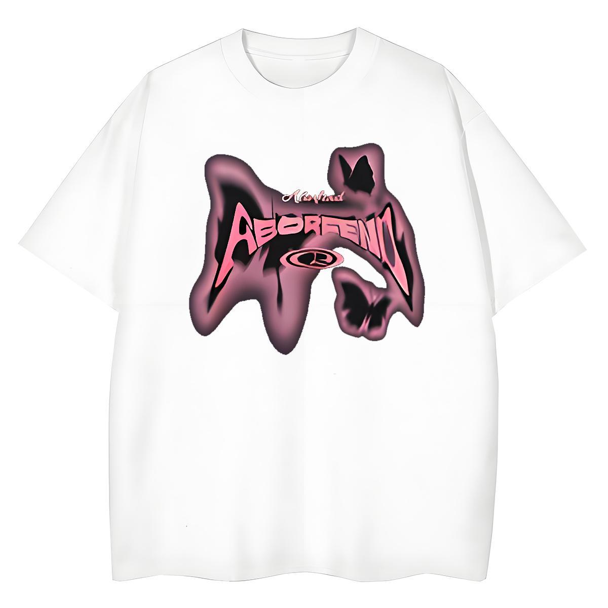 Lady Couples T Shirts 230g Pure Cotton letter Sport T shirt Breathable Short Sleeve DIY Anime Printed Tops Tees