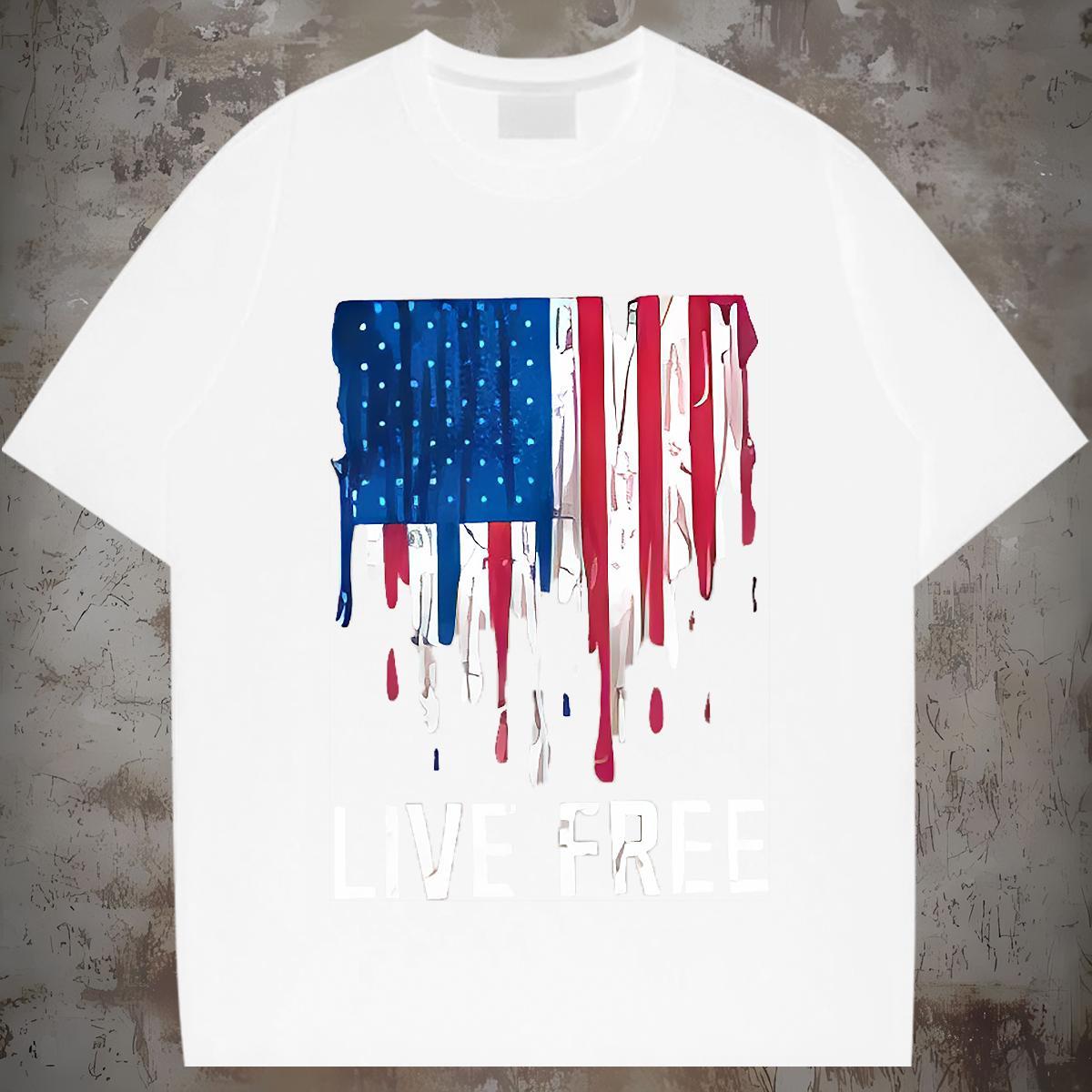 Classic Mens T Shirts 100% Cotton 230g letter Street Wear Custom Big Size Crew Neck Breathable Tshirts New Designer Tee Shirt