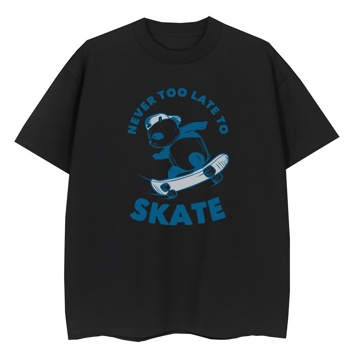 Brand Women Tees 230g Cotton letter Casual Daily Wear T-Shirts Crew Neck Breathable Cartoon Anime Tees Shirts