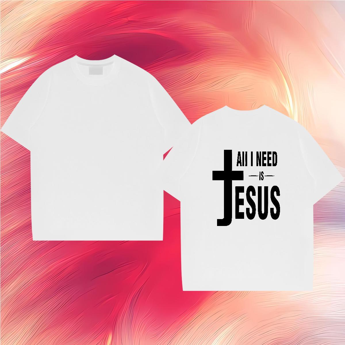 Loose Fit T Shirt For Man 100% Cotton 230g letter Casual Daily Wear Graphic Round Neck Short Sleeve Mens Tshirts 2024 New Tee Shirt