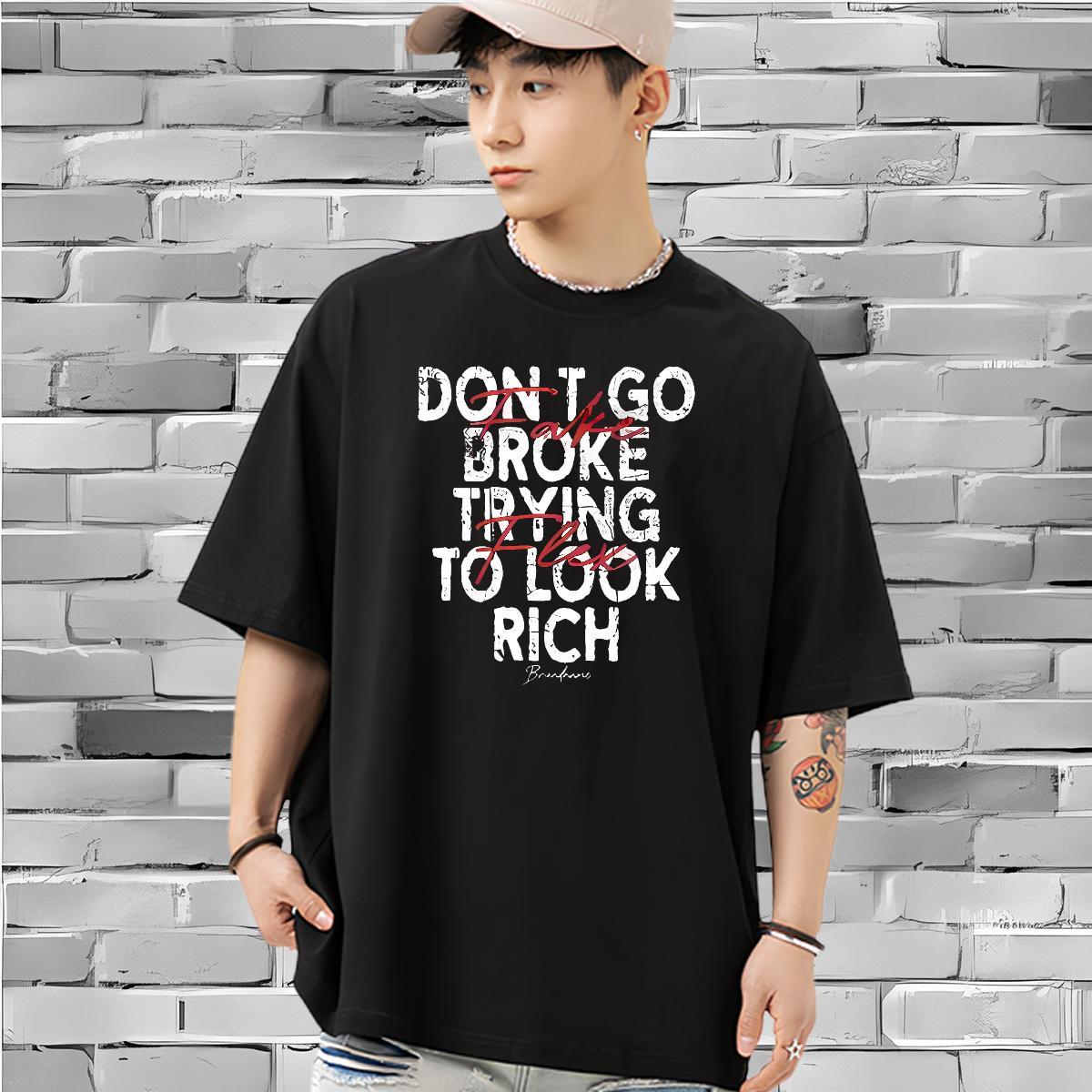 Factory Direct Men Tops Tees letter Sport 230g 100% Cotton Tshirts Breathable Crew Neck Designer T-Shirts Anime Print