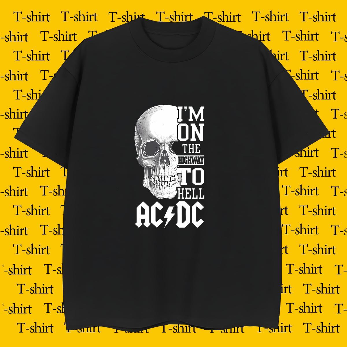 Classic Men T Shirts 230g Pure Cotton skull Casual Daily Wear Asian Size Short Sleeve O-Neck Tshirt for Man Woman 2024 New Tees Shirts