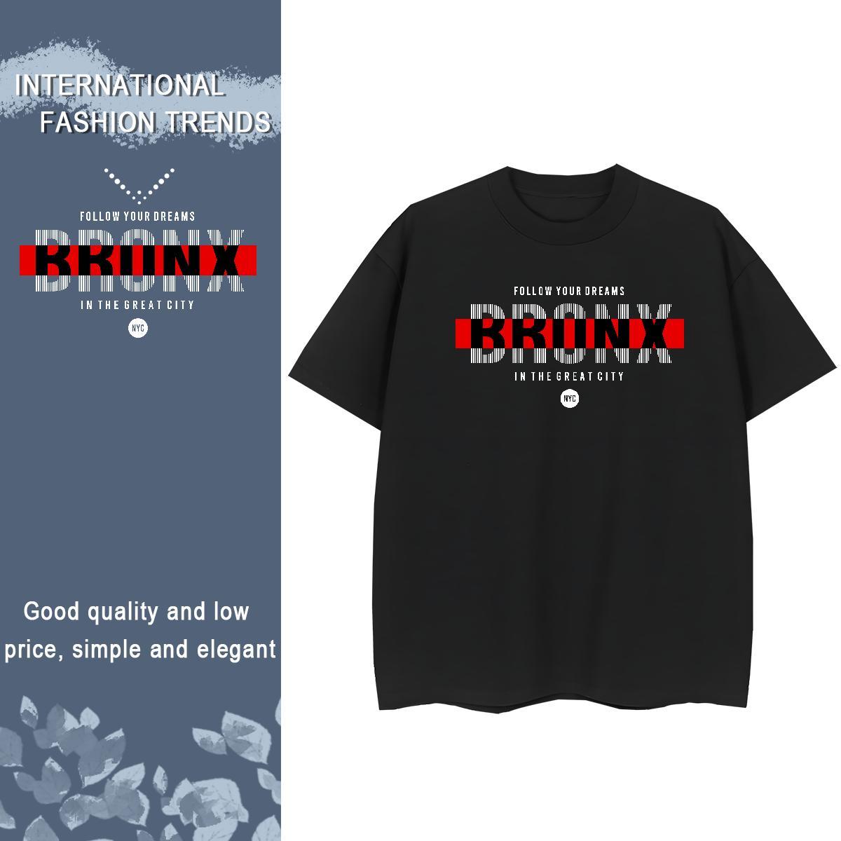 Brand Lady T shirt 100% Cotton 230g letter Daily Wear T Shirt For Woman Crew Neck Customized Print Polos