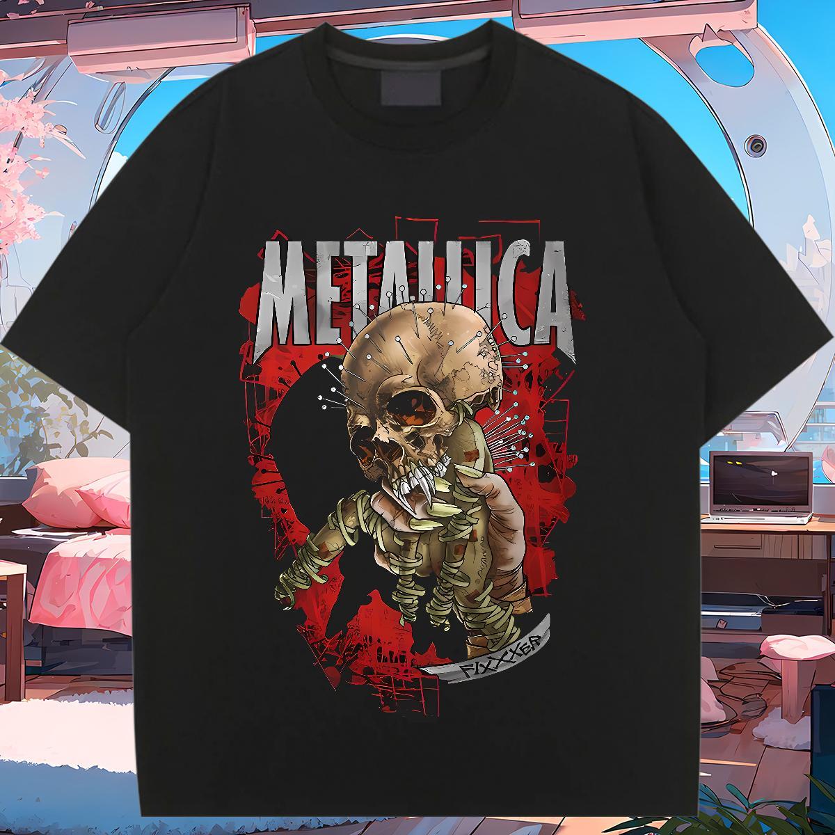 Brand Women Tshirts 230g Pure Cotton scary Street Casual T Shirt For Woman Breathable Short Sleeve Graphic Wear