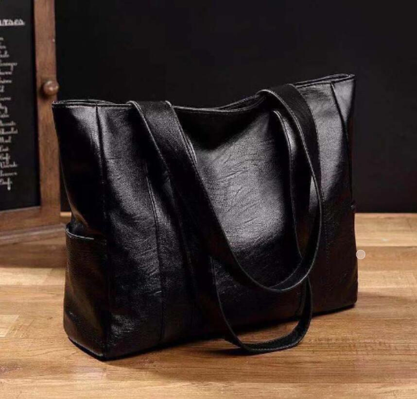 Fashionable Simple Handbags Hot Sale Korean Version Large-capacity Solid Color Tote Bag Versatile Shoulder Bags Free shipping
