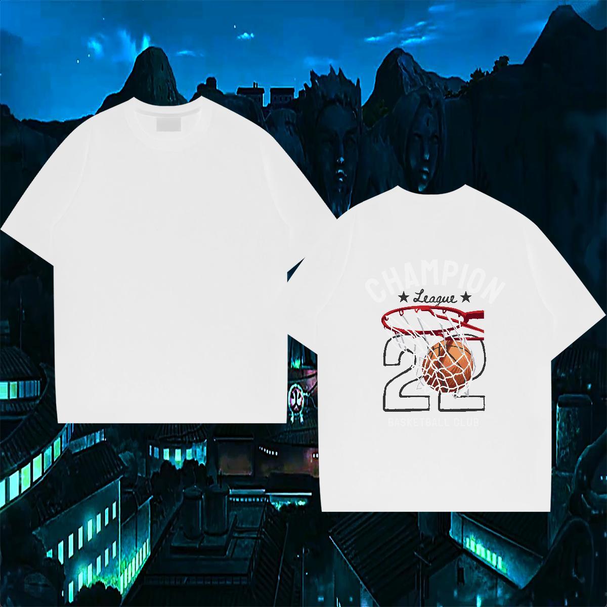 Wholesale T-Shirts 230g Cotton letter Hip Hop Street Customized Breathable Soft Men Clothes T-Shirt Designer Wear