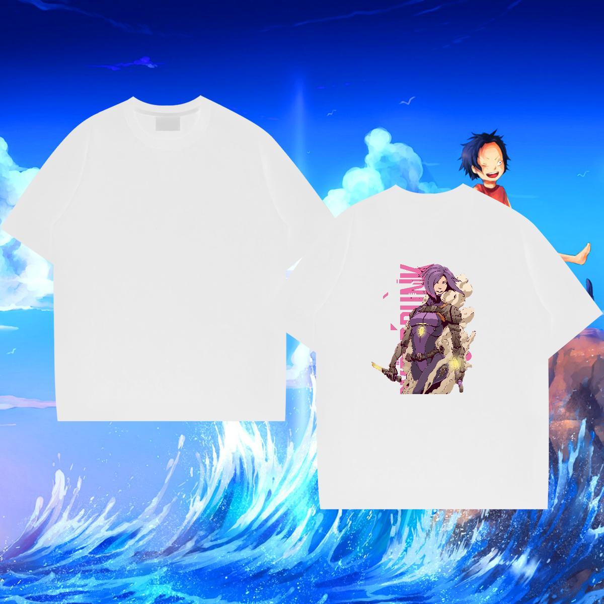 Soft T Shirts Men 230g 100% Cotton portrait Beach Black Oversized Breathable Short Sleeve Couples T Shirts Brand Tops Shirt