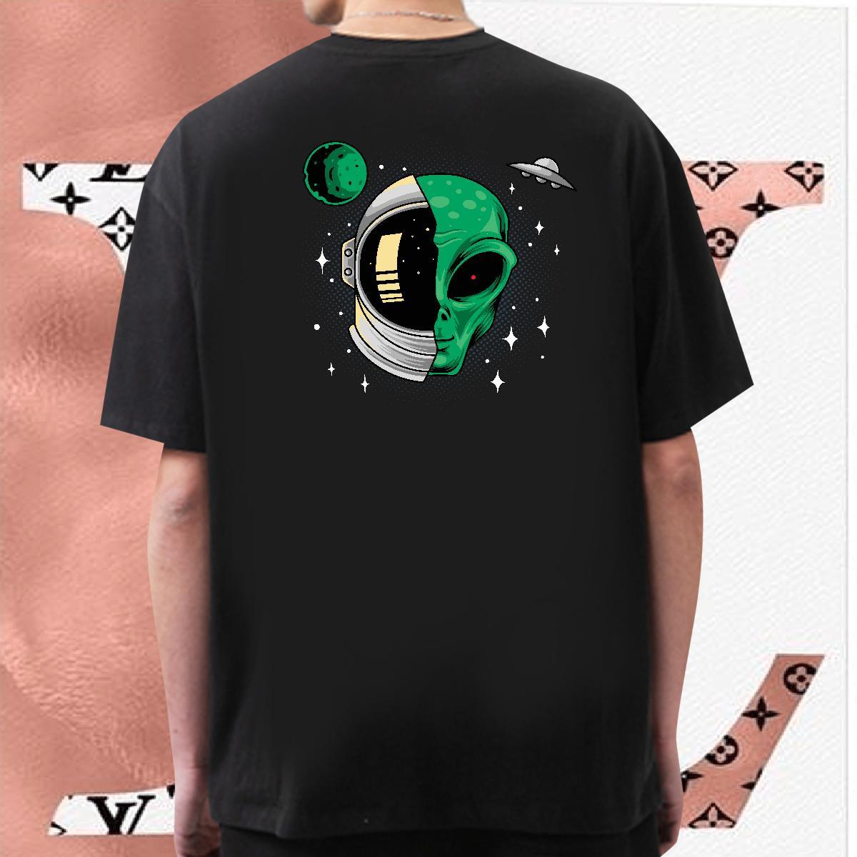 Designer T-Shirts for Men 230g 100% Cotton ET Daily Outfit Custom Cartoon Short Sleeve Soft Tshirts 2024 Designer Tees