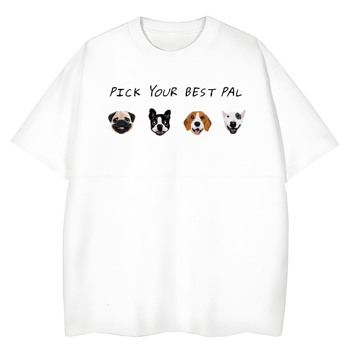 Designer Unisex Tshirts 100% Cotton 230g letter Casual Sport T-Shirts for Women Crew Neck Custom Cartoon Top Tees