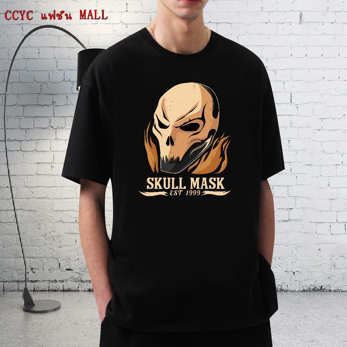 TOP Quality Men T Shirts 230g 100% Cotton skull Home Outdoor Oversized 4XL Breathable Short Sleeve Tshirts New Arrival Tops Tees