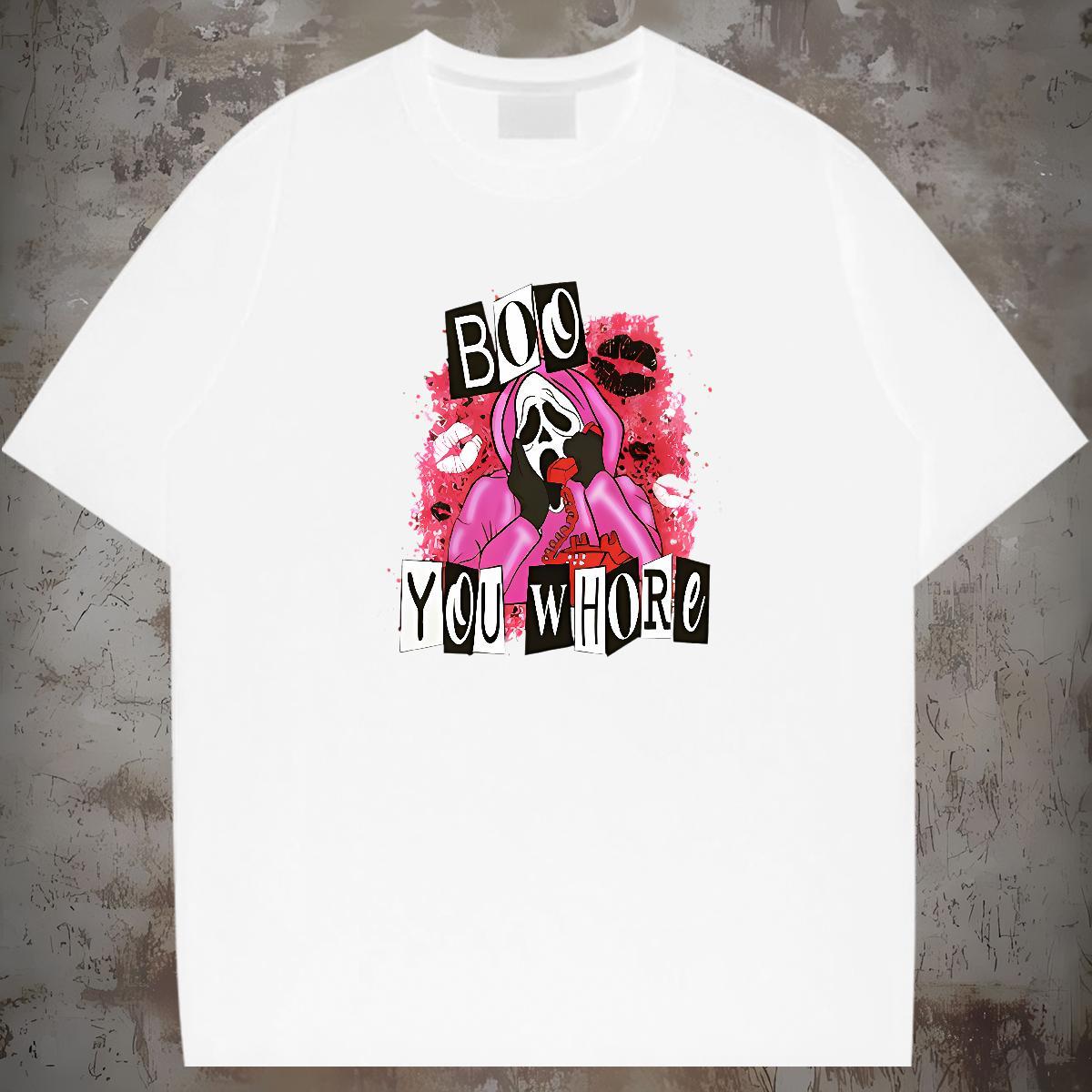 Free Shipping T Shirt For Man 100% Cotton 230g skull Hip Hop Graphic O-Neck Short Sleeve Mens Tshirts Customized Clothes