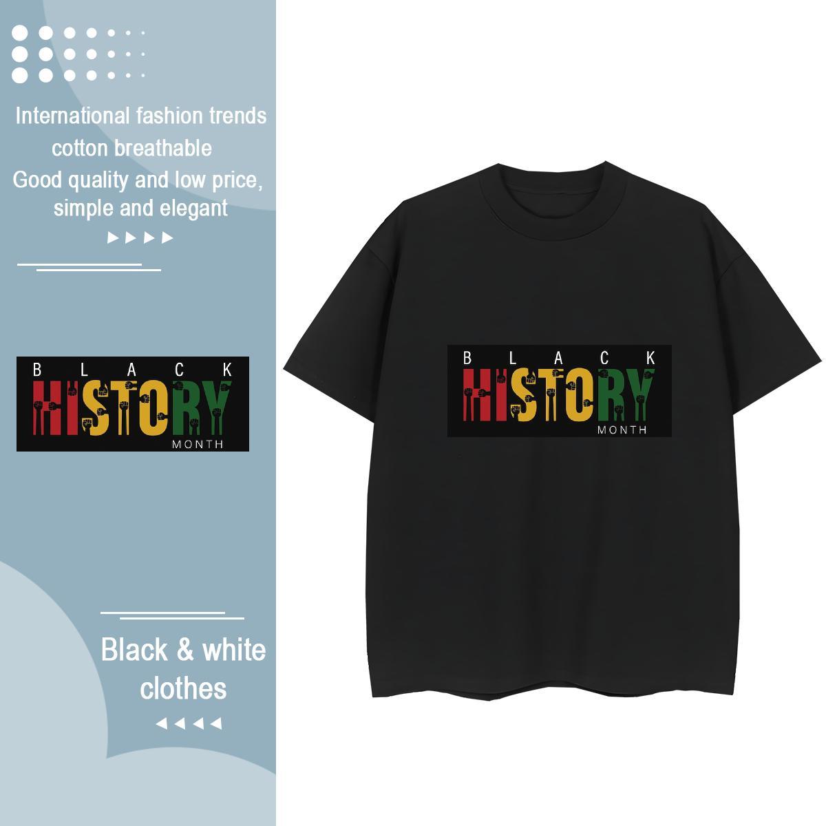 Brand Tshirt for Man Woman 230g Pure Cotton letter High Street Hip Hop Womens T Shirts Crew Neck Breathable Custom Cartoon Top Shirts