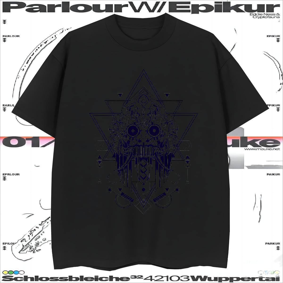 Wholesale Men T Shirts 100% Cotton 230g eye of the devil Casual Beach Custom Print Oversized Pure Cotton Men Tops Tees Designer Tees Shirts