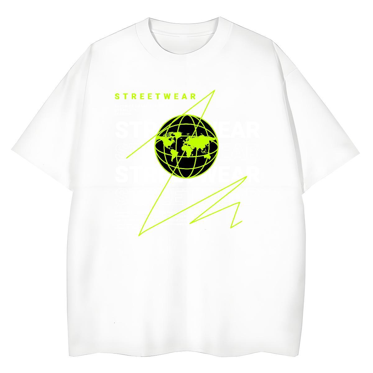 Brand T-Shirts for Men 230g Cotton letter Street Plus Size Cartoon Breathable Crew Neck Tshirt for Man Woman Designer Polos