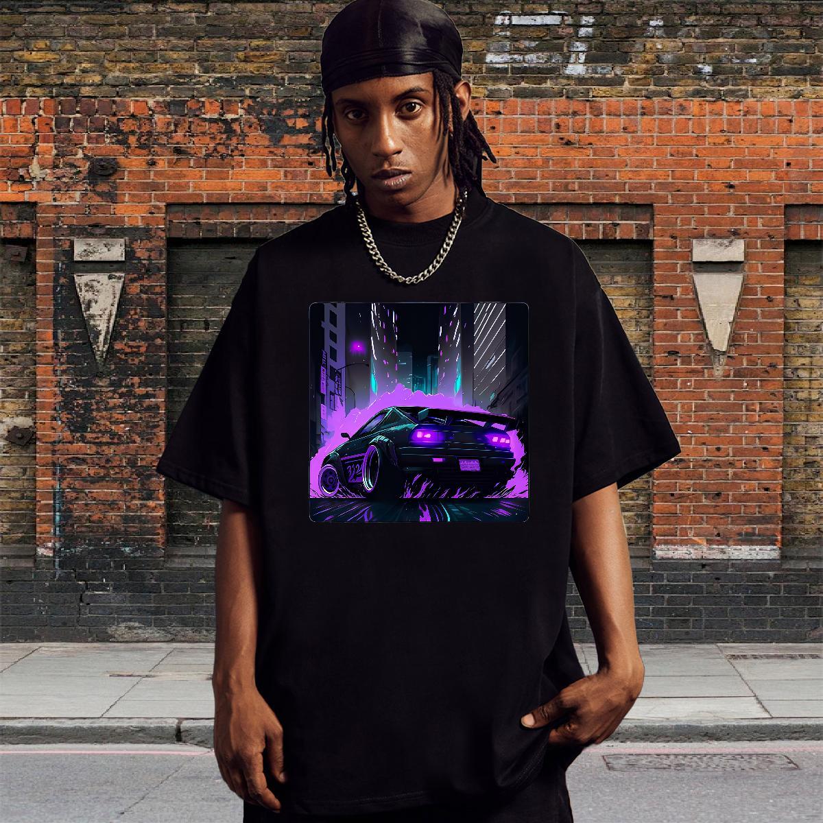 Soft Mens T Shirts 230g 100% Cotton beach Street DIY Crew Neck Breathable Men Clothes T-Shirt Fashion Designer Tops Tees