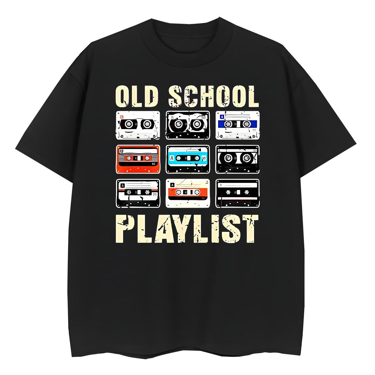 Casual New Couples T Shirts radio Spring Summer 230g Pure Cotton Polos Crew Neck Breathable Cool Design Man T Shirts Custom Big Size