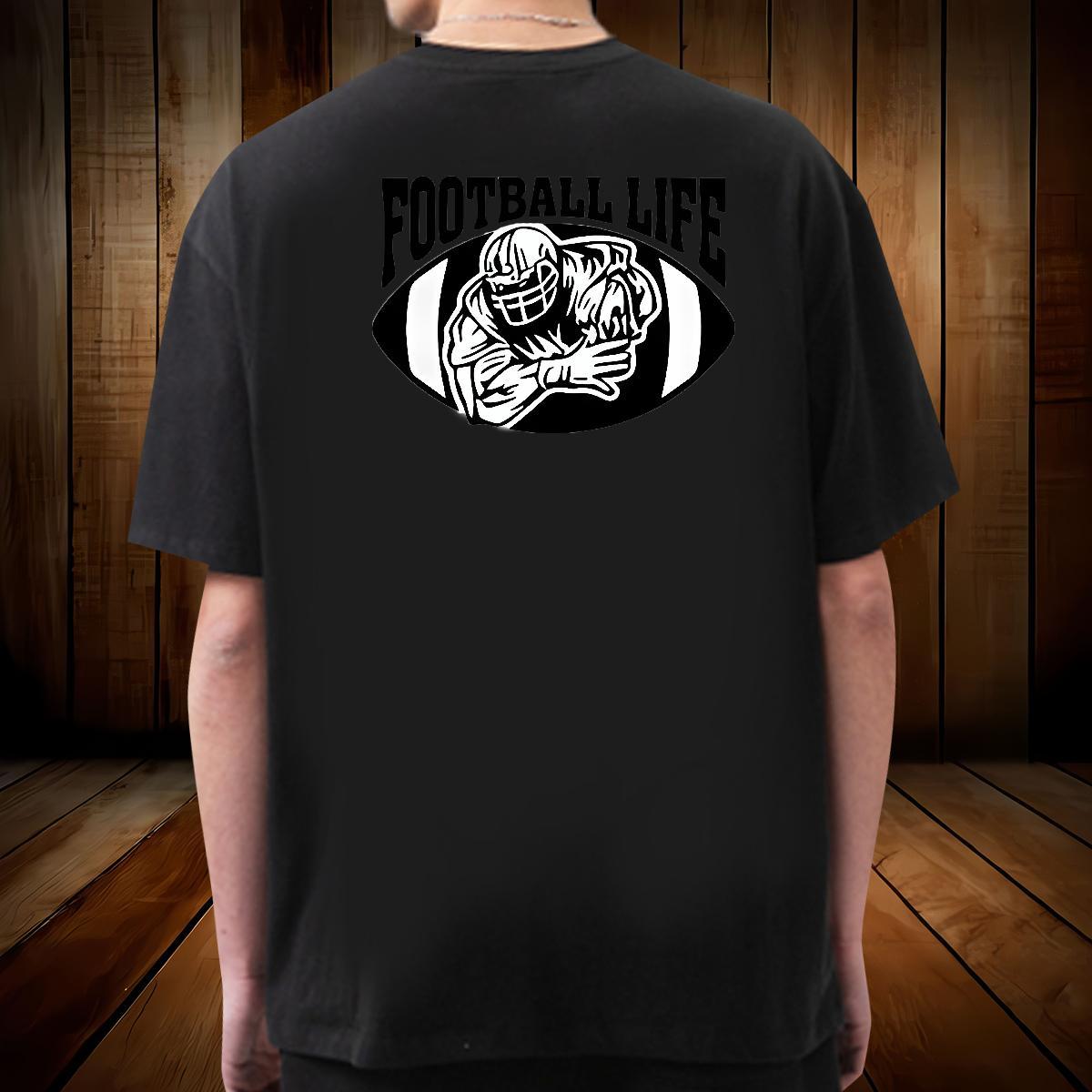 Cool Design Mens T Shirts 230g Pure Cotton rugby Sport DIY Logo Oversized Crew Neck Men Tshirts New Arrival Tees