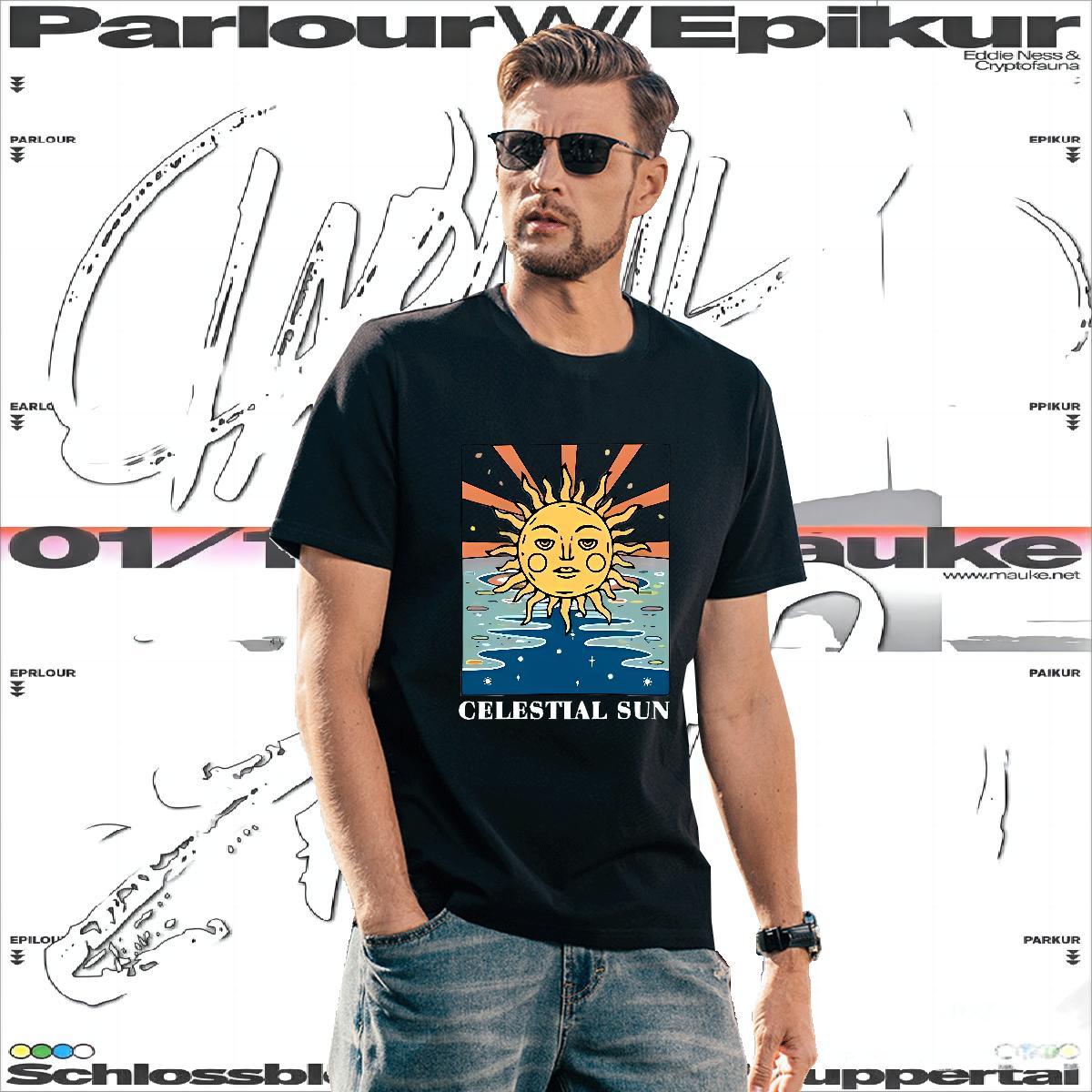 Customized Tshirt for Man Woman sun Outdoor 230g Cotton Tees Breathable Loose Fit T-Shirts for Men DIY
