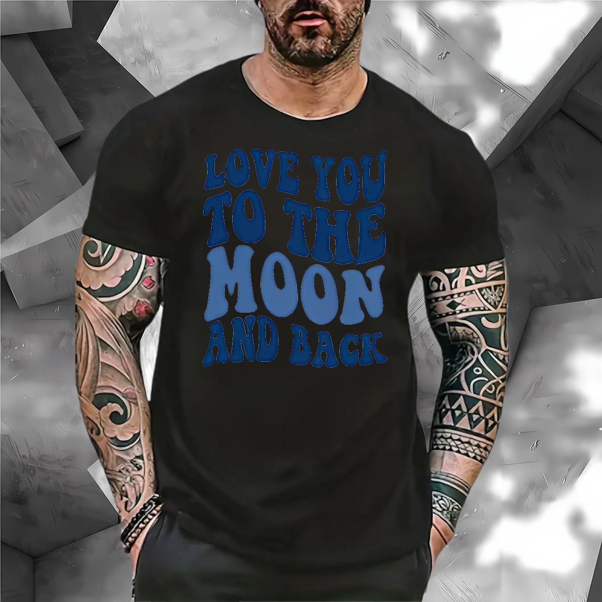 Fashion Casual Men Clothes T-Shirt letter Daily Outfit 230g Cotton Tshirts Breathable Short Sleeve Loose Mens T Shirts Customized