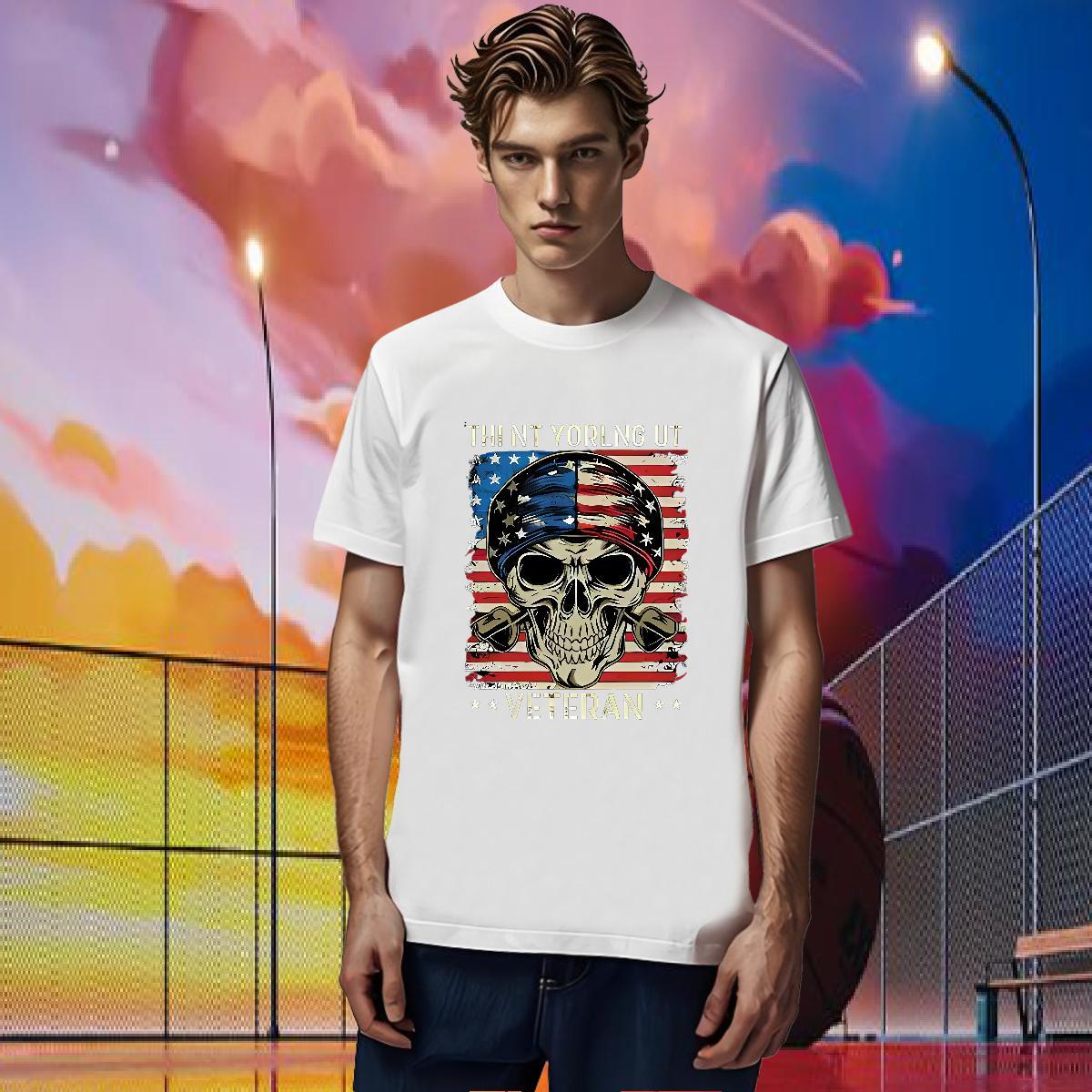 Wholesale Mens T Shirts 230g Pure Cotton halloween Home Outdoor Custom Cartoon Breathable Crew Neck Couples T Shirts Fashion Design Clothes