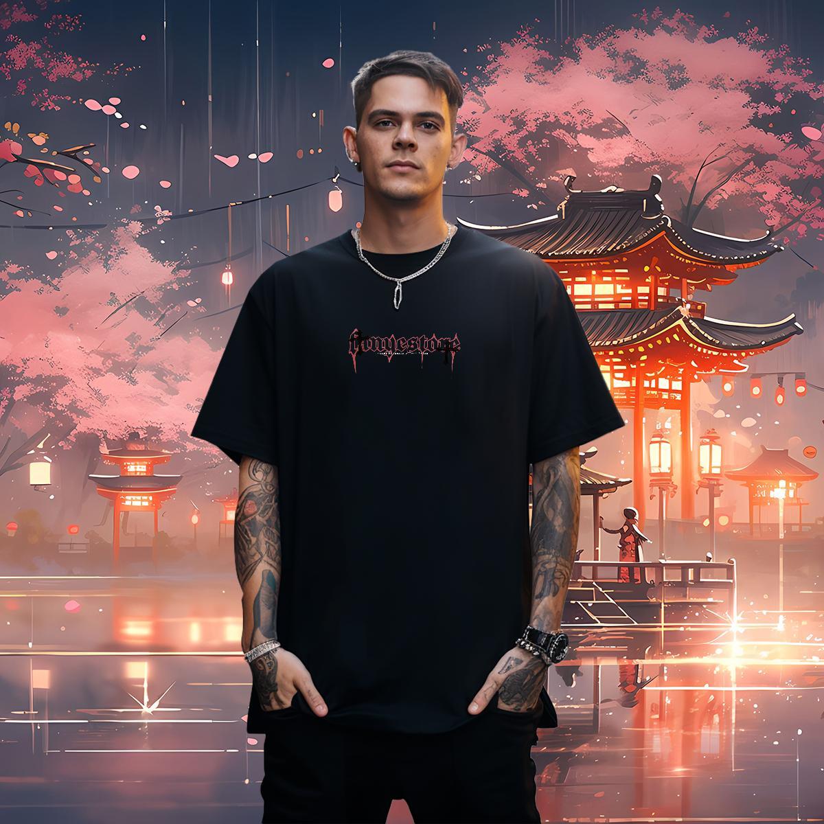 TOP Quality Men T Shirts 100% Cotton 230g Religion Hip Hop Street Customized Breathable Short Sleeve Tshirts 2024 New Tees