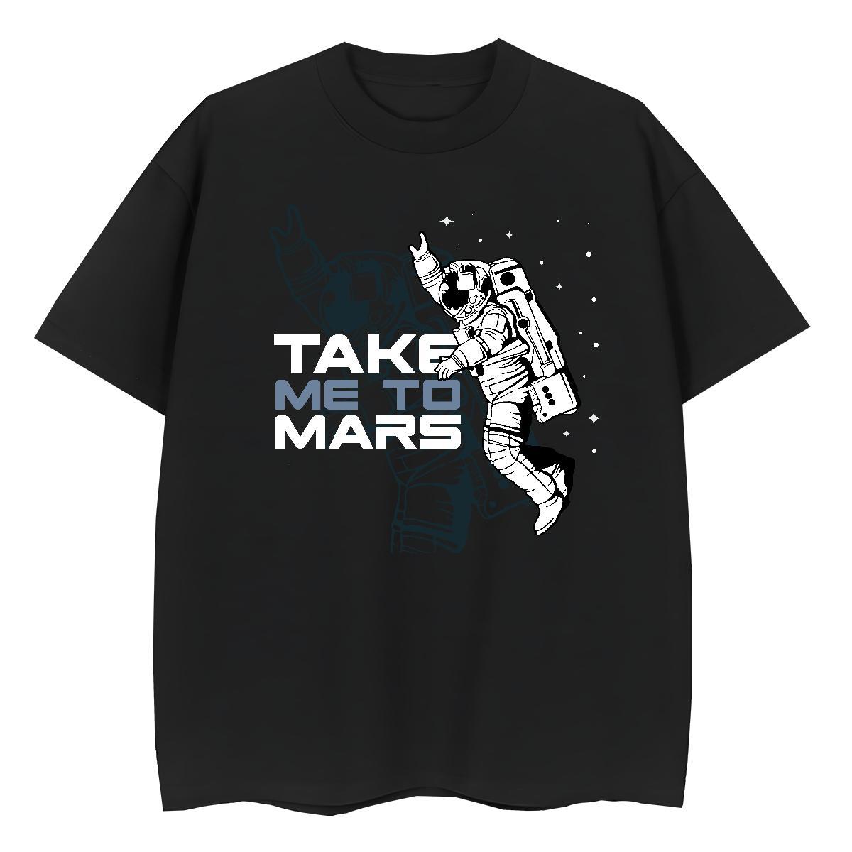 Designer Nice Women Tees 230g Cotton universe Sport Woman T Shirts Comfortable Cartoon Floral Printing Tops