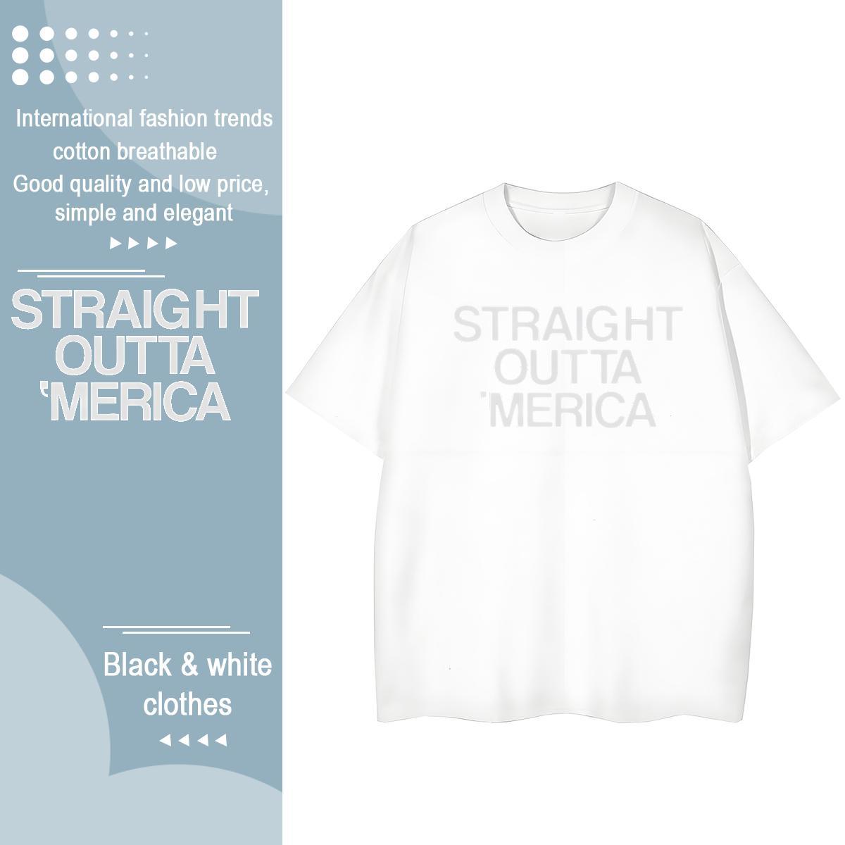 Nice Women Tshirts 230g 100% Cotton letter Sports Street Wear T Shirts Women Breathable Short Sleeve Customized Print Tees