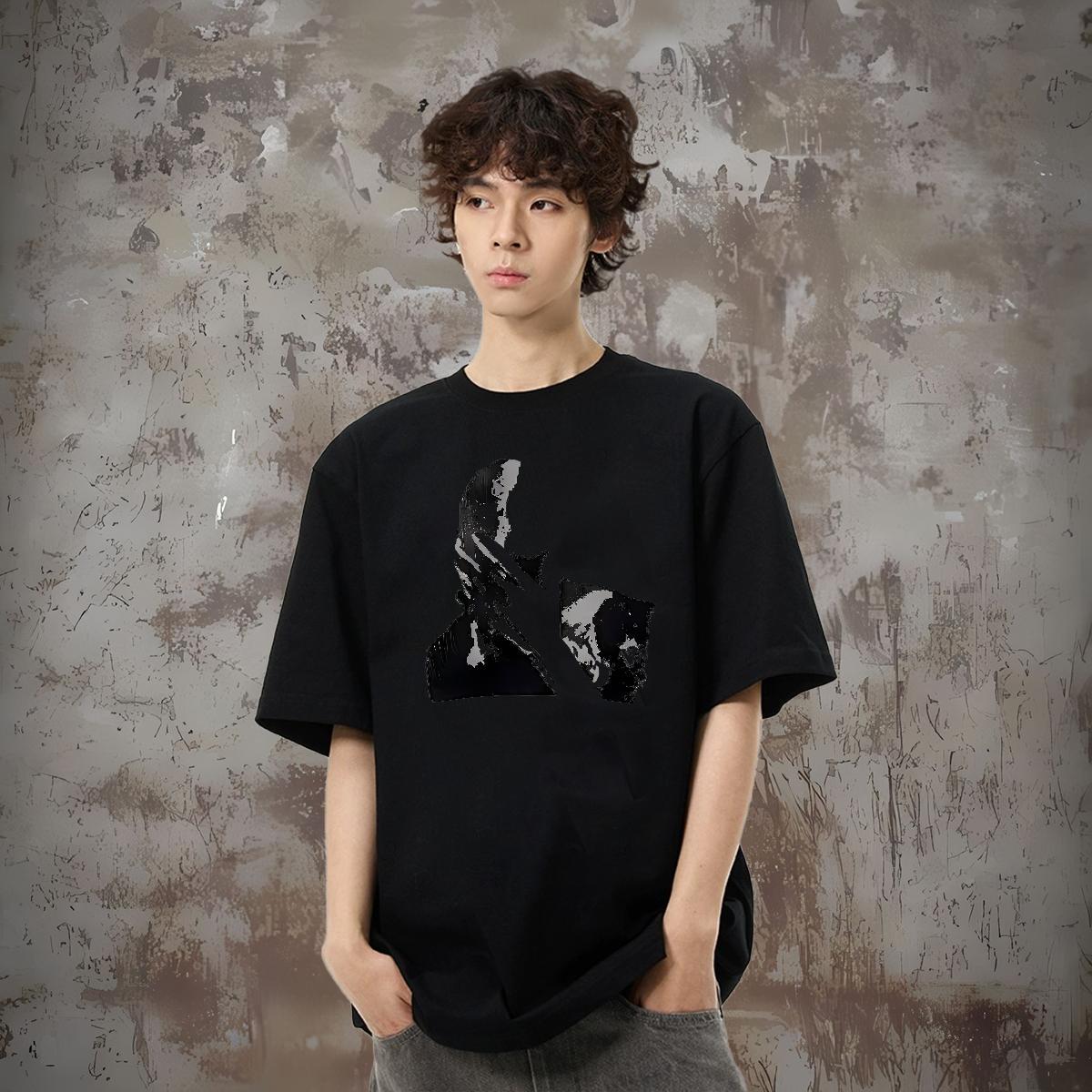 Brand Men Tshirts man Spring Summer 230g Pure Cotton Polos Breathable Popular T-Shirts for Men Custom Printing