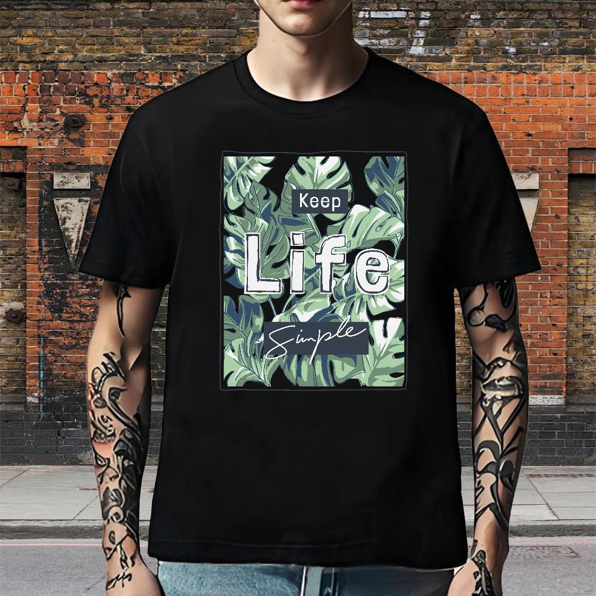 Free Shipping Man T Shirts 100% Cotton 230g letter Casual Daily Wear Oversized 3XL 4XL Pure Cotton Tshirts Fashion Designer Tees Shirts