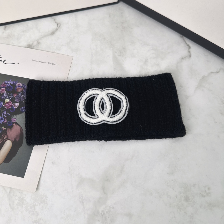 Fashion Hand Wool Knitting Headbands HairBands for Women Girls Classic Letter Headband Elastic Yoga Sports Fitness HeadWrap HairJewelry Christmas Gifts