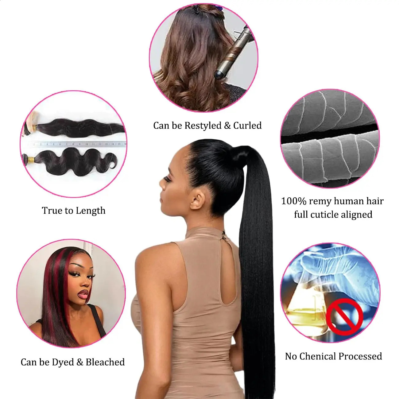 Cosdelu Brazilian Bone Straight Human Hair 3 4 bundles of original Remy hair extended double braided wholesale 30 36 inch 240801