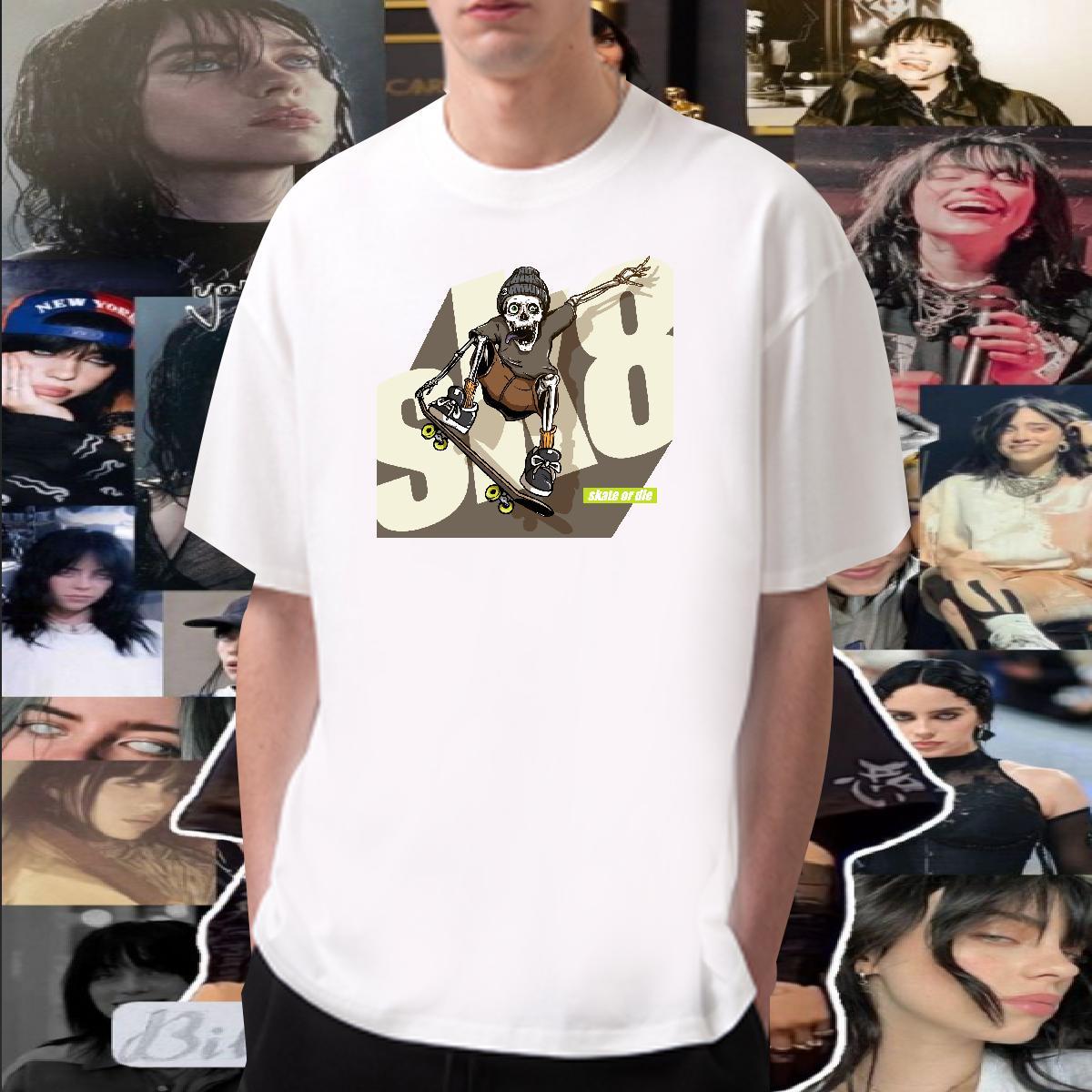 Popular Mens T Shirts 230g 100% Cotton skateboarding Beach Oversized 3XL 4XL Breathable Crew Neck Men Tees Free Shipping Tops