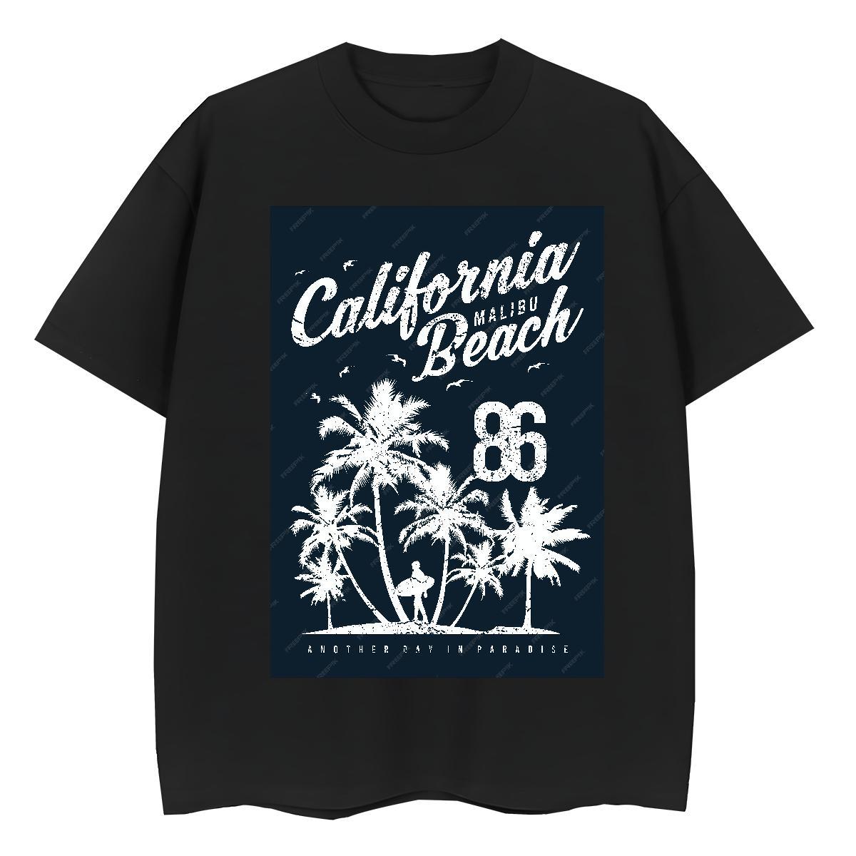 Soft Woman Tshirt 230g Cotton tree Street Wear T shirt Crew Neck DIY Anime Printed Top Shirts
